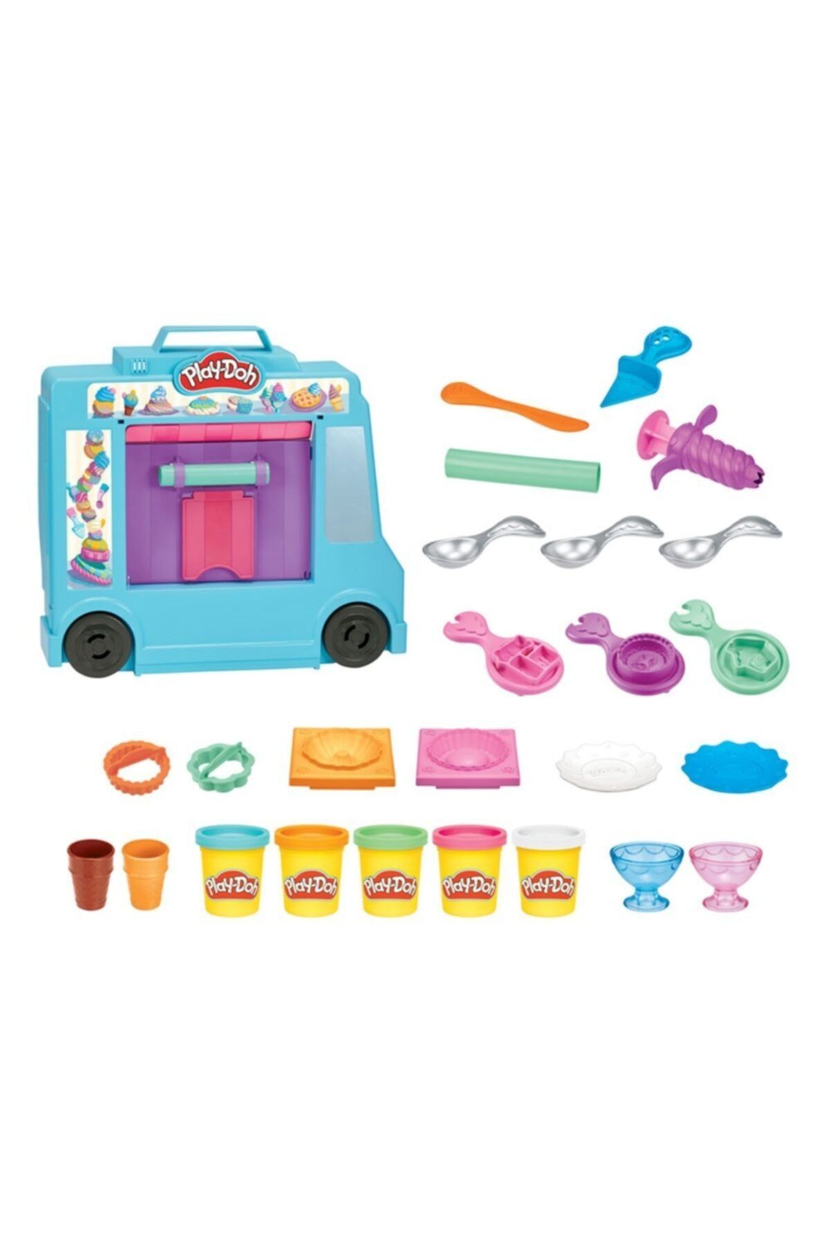 Play Doh Play-doh Dondurma Arabası F1390