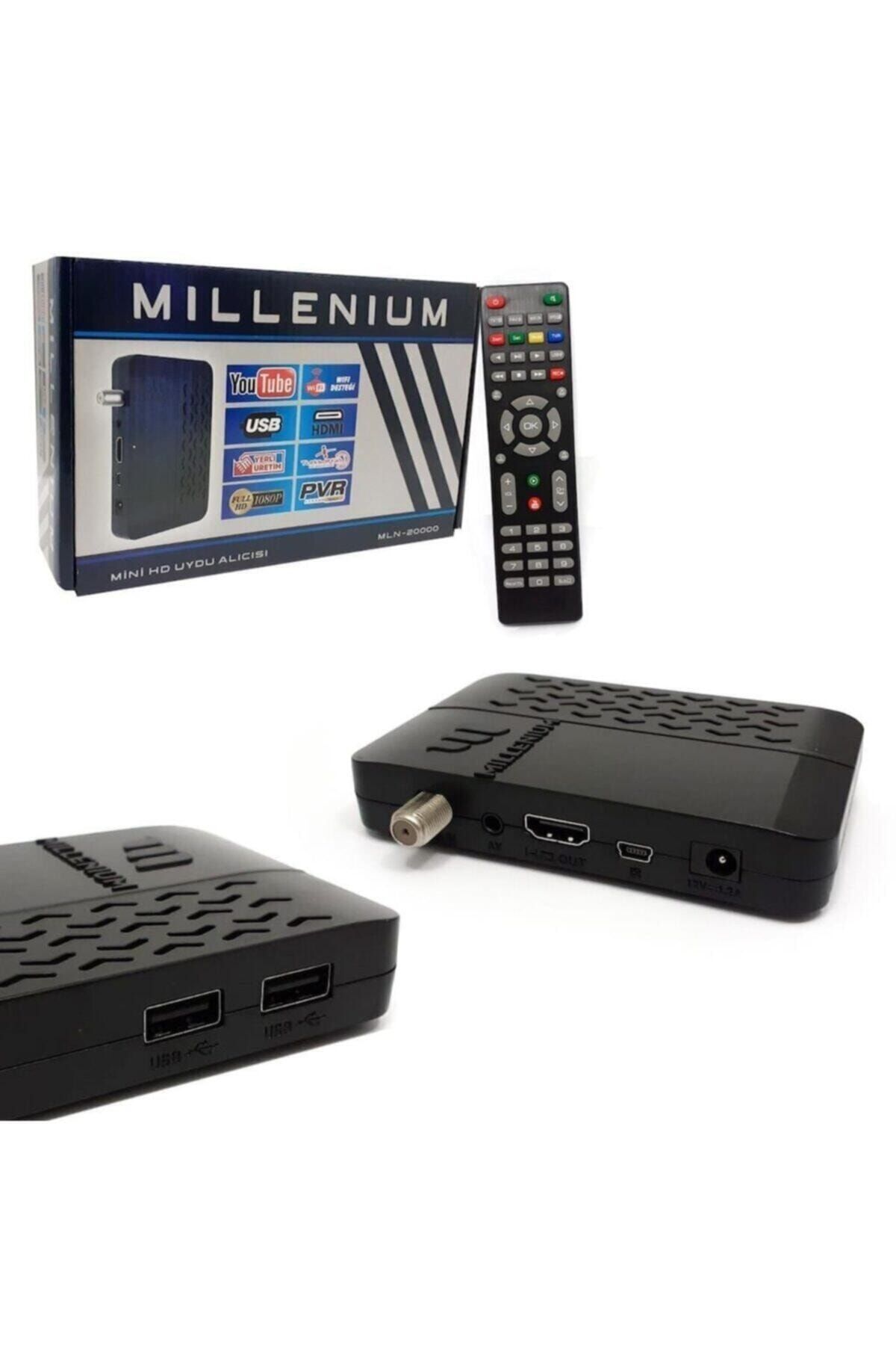 Millenium Mln-20000 Mini Hd Uydu Alıcısı Tkgs Destekli