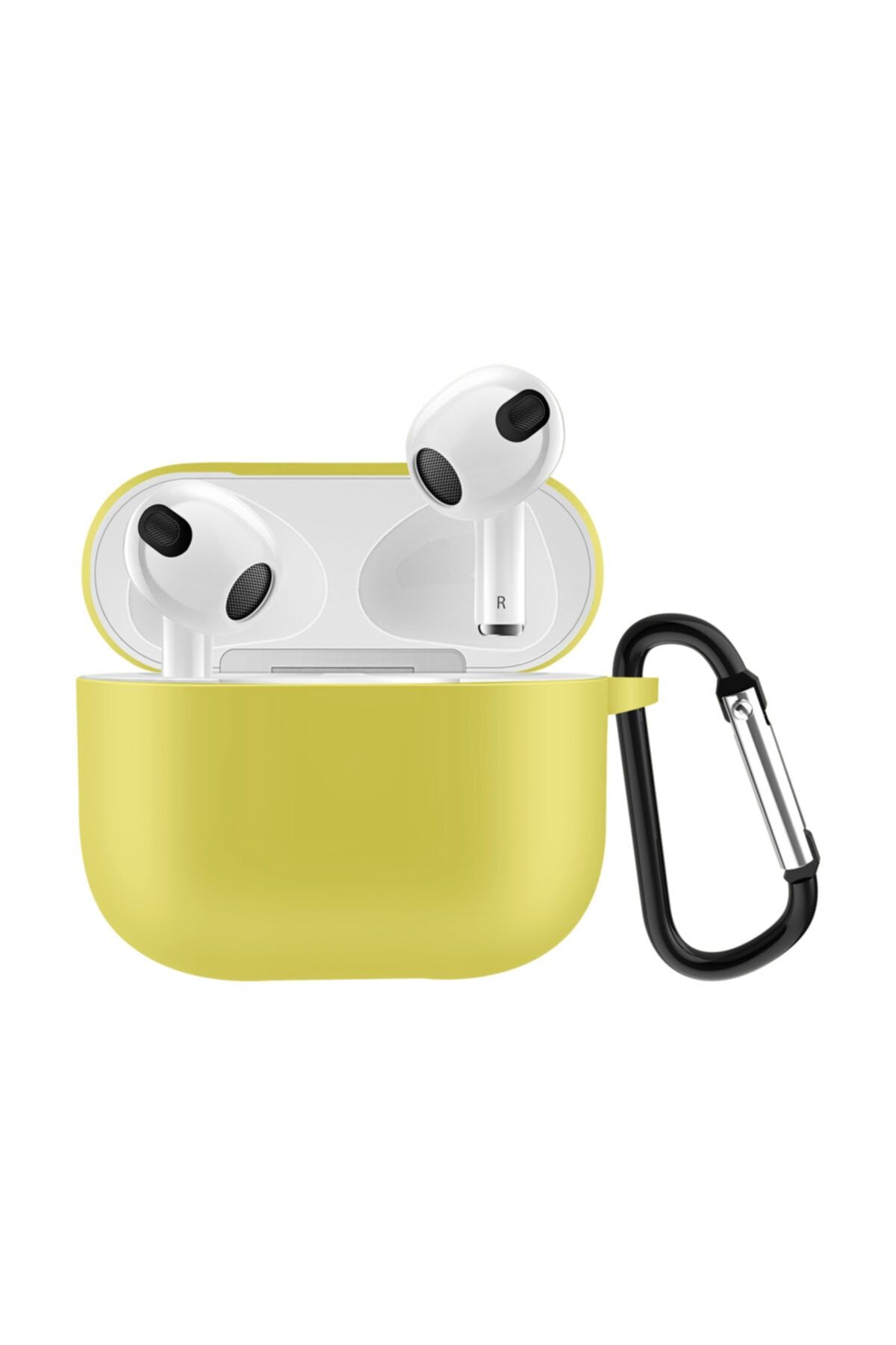 kılıfbenim Airpods 3. Nesil Uyumlu Silikon Koruma Kılıf Sarı