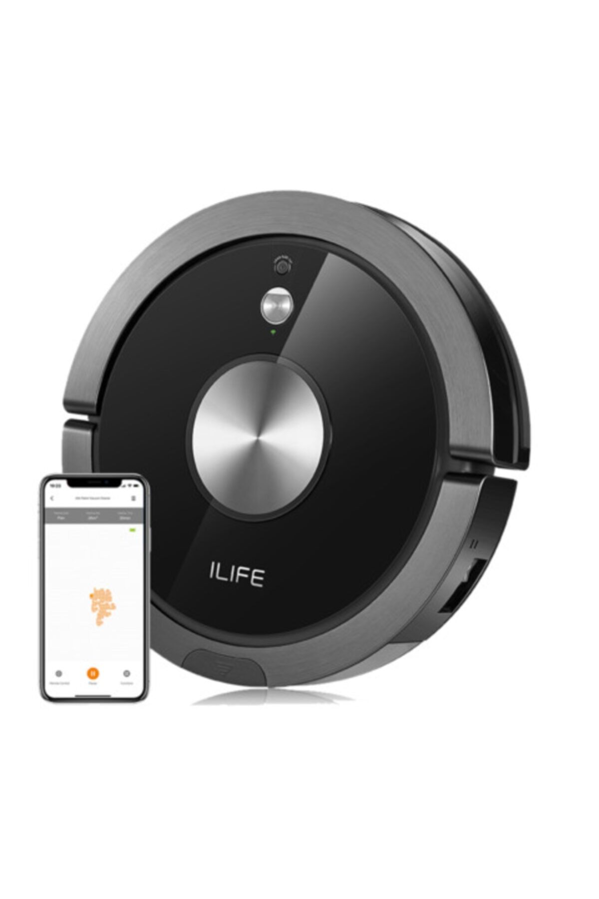 ILIFE Robot Akıllı Robot Süpürge A9s