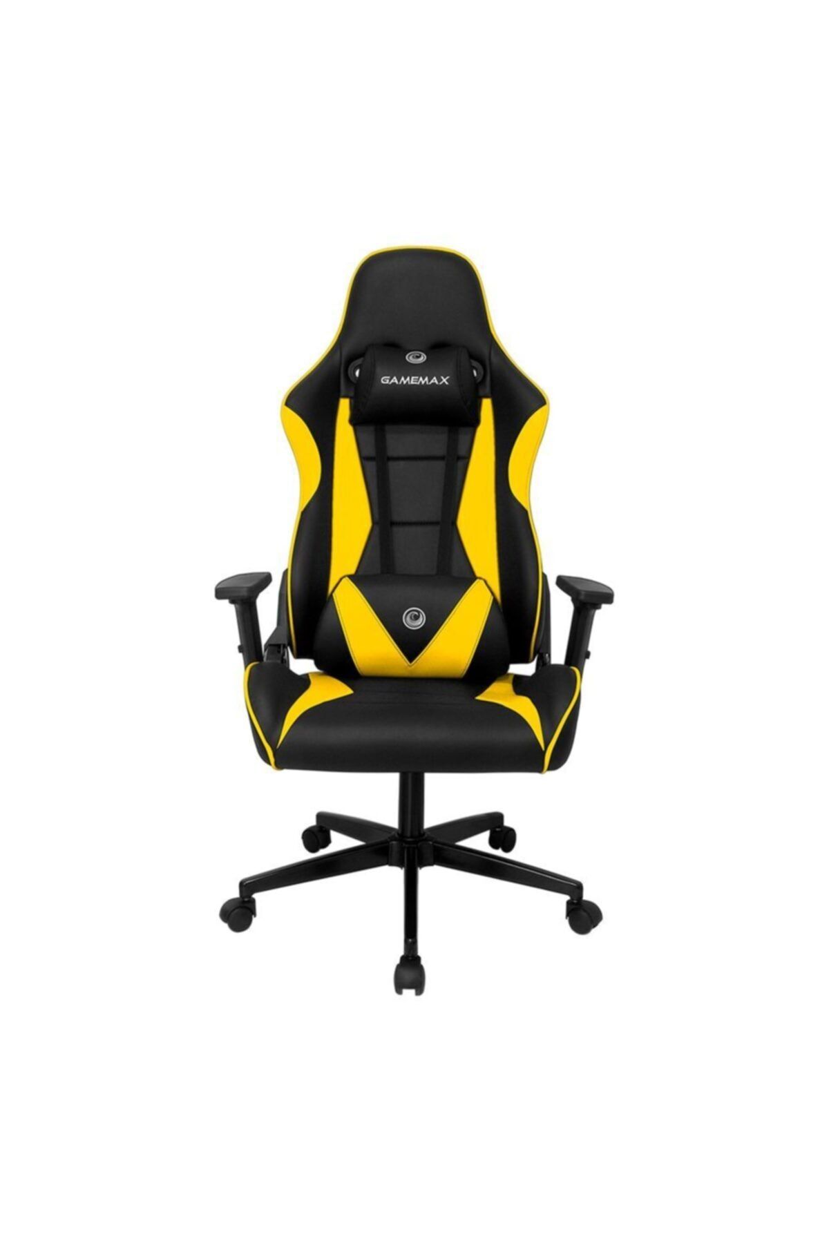 GAMEMAX Gmc-1810s Bonzy Profesyonel Gaming Oyuncu Koltuğu Siyah / Sarı 120kg Gmc-1810s