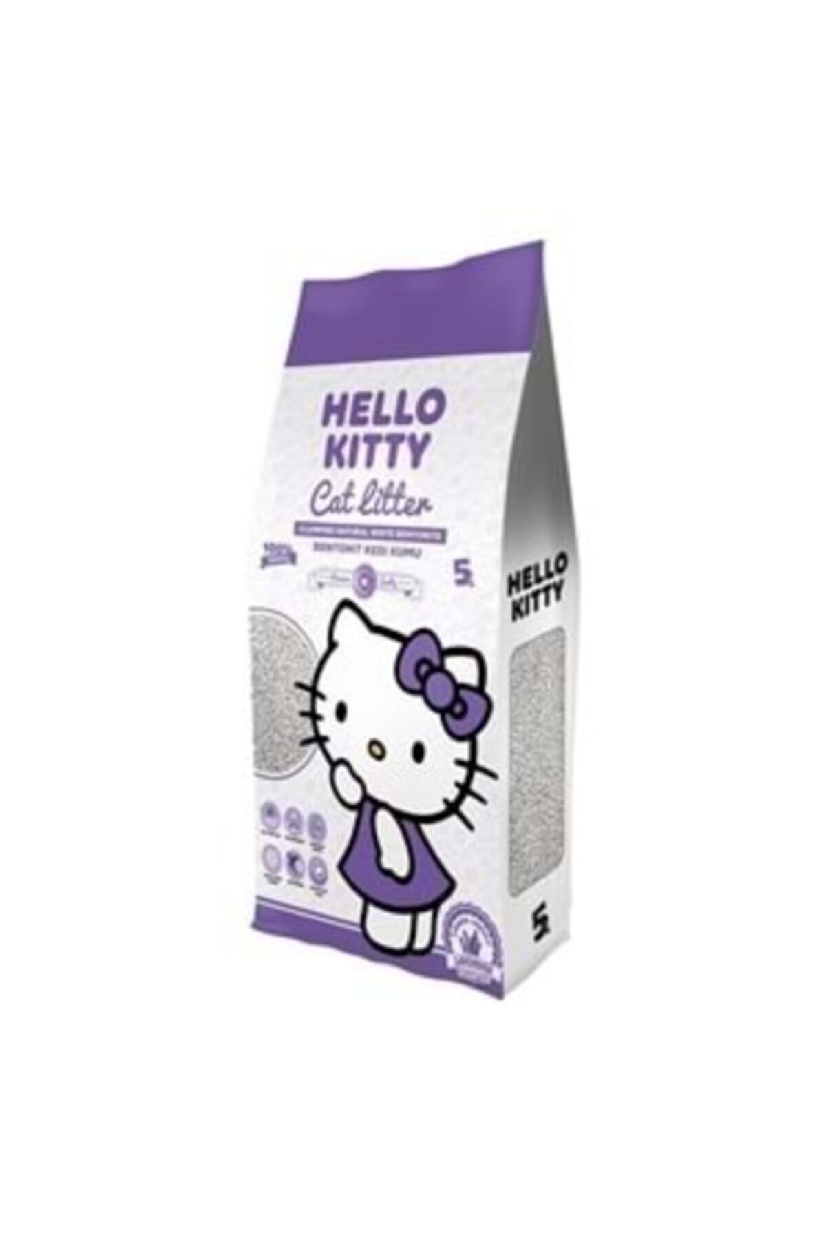 Hello Kitty Bentonit Kedi Kumu 5lt Lavanta