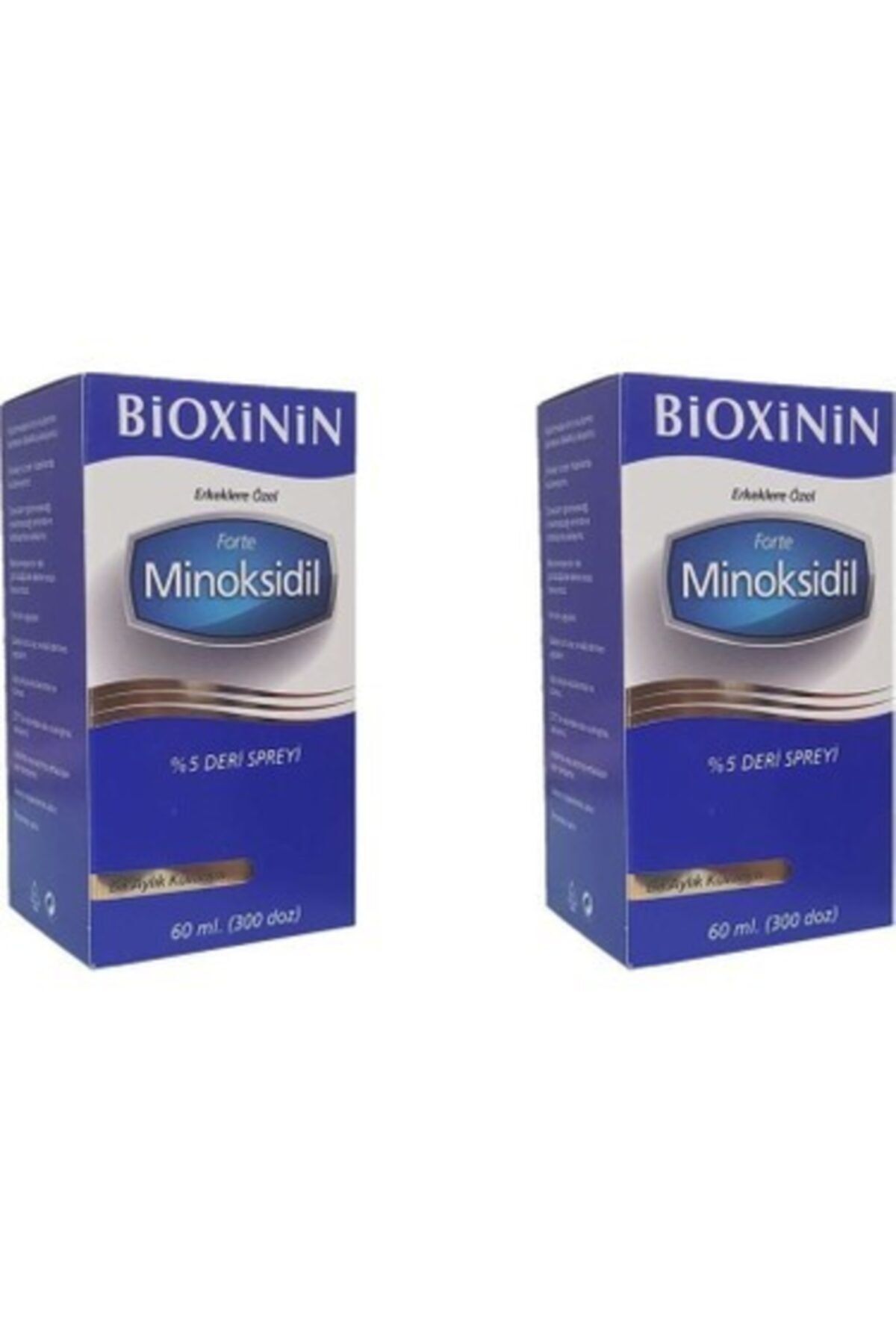 Bioxcin In Forte Minoksidil %5 Deri Spreyi 60 ml 2'li Paket