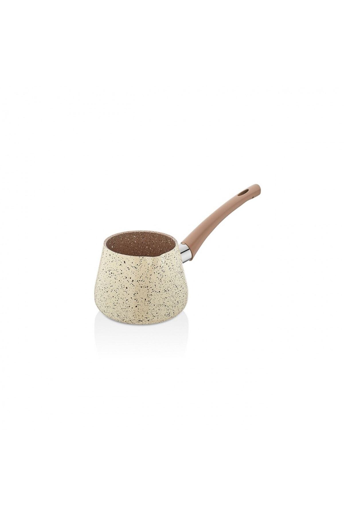 NO.8 HOUSE Bronz Orta Boy Granit Cezve