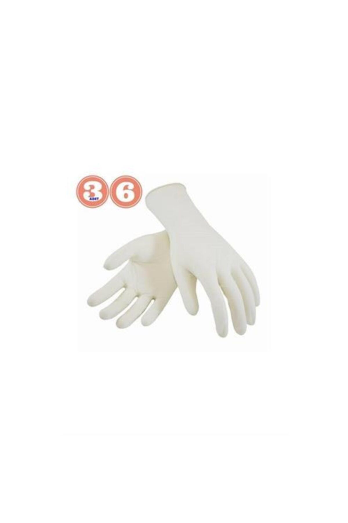 Transformacion Transformacıon 9,5 Cm Medium Boy Pudralı Lateks Eldiven 36 Adet