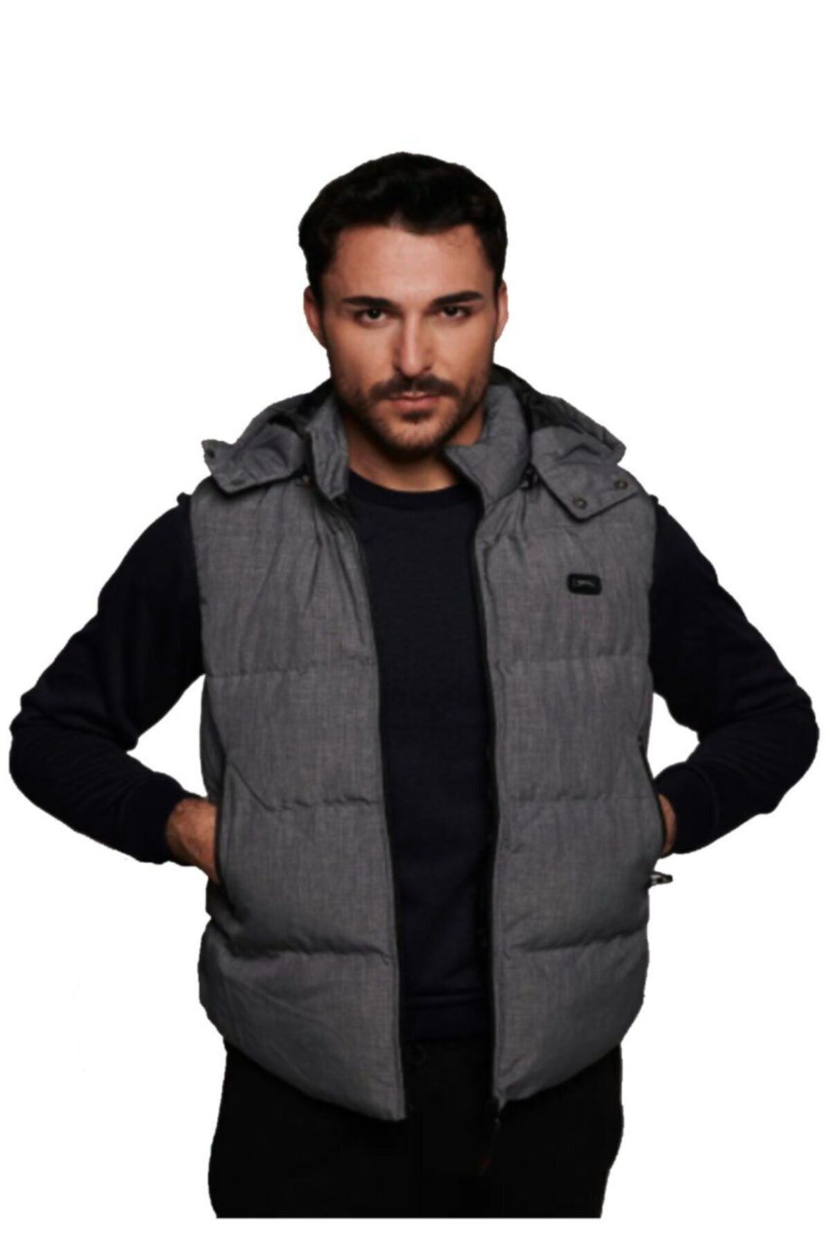 Slazenger Zoro Erkek Yelek Gri St21ye011-200