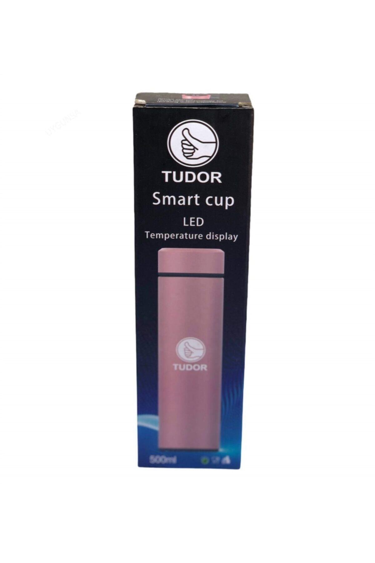 TUDOR Led Dokunmatik Ekran Derece Göstergeli Çelik Termos - Matara