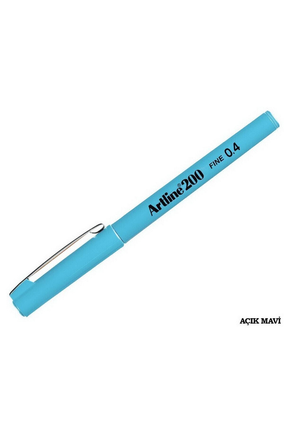 artline 200 Fineliner 0,4 Kalem Açık Mavi