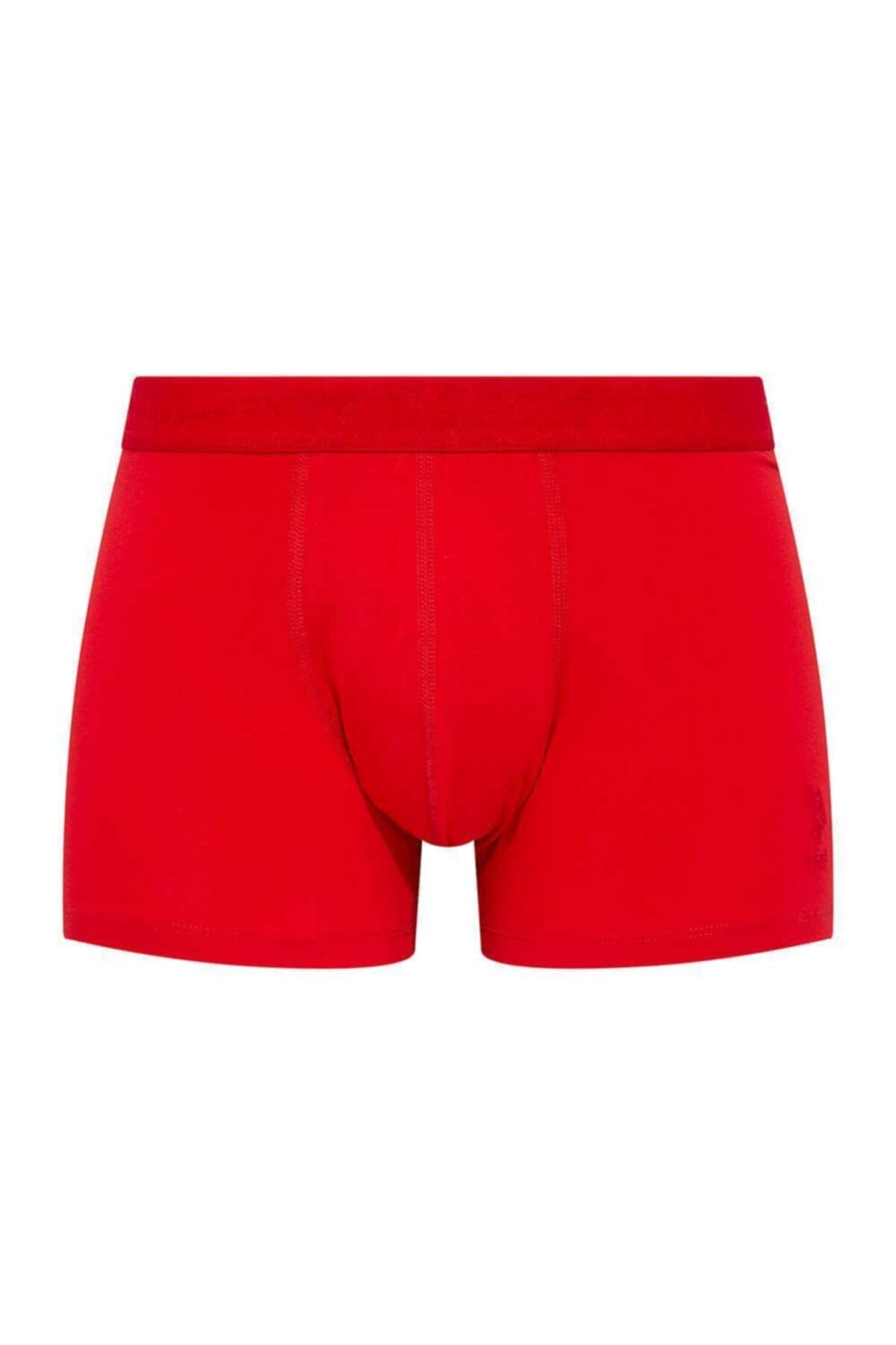 U.S. Polo Assn. Erkek Kırmızı Tekli Boxer