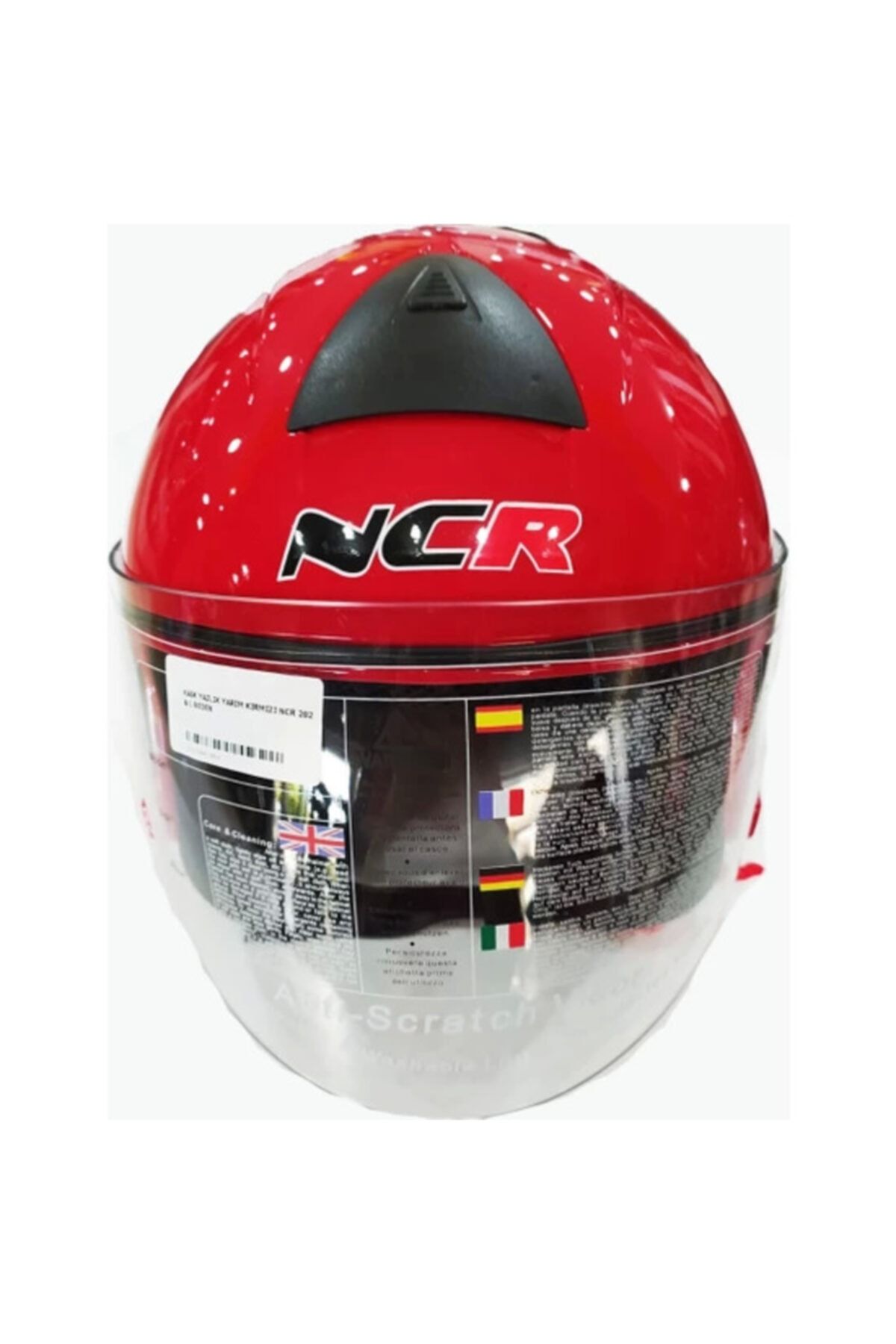 NCR Kask Yazlık Yarım Kırmızı 202