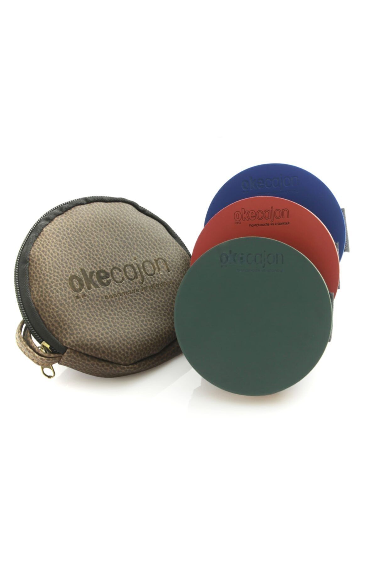 okecajon Practice Pad 4 Inç Kauçuk Trampet Diz Pad Knee Pad