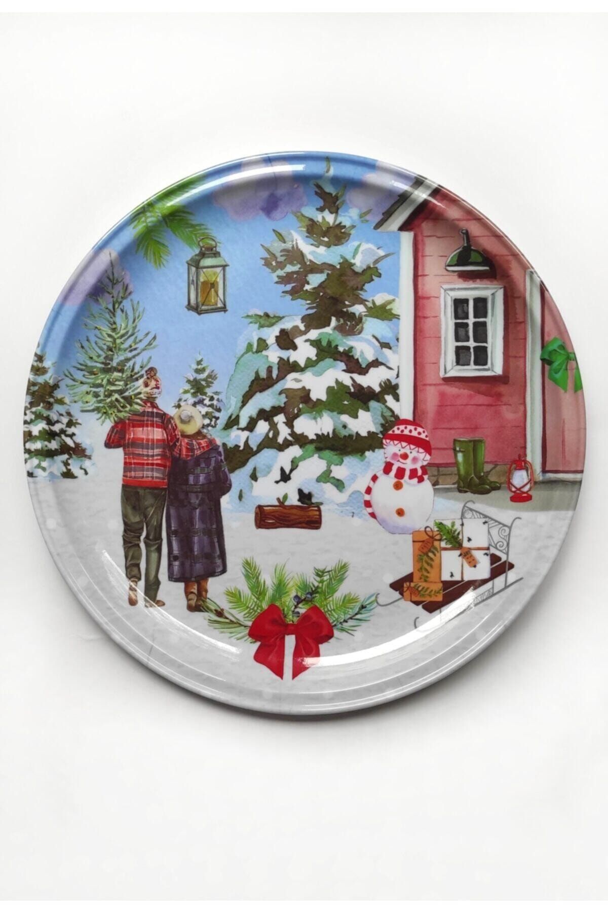 Hepsi Şirin Happy Winter Tepsi