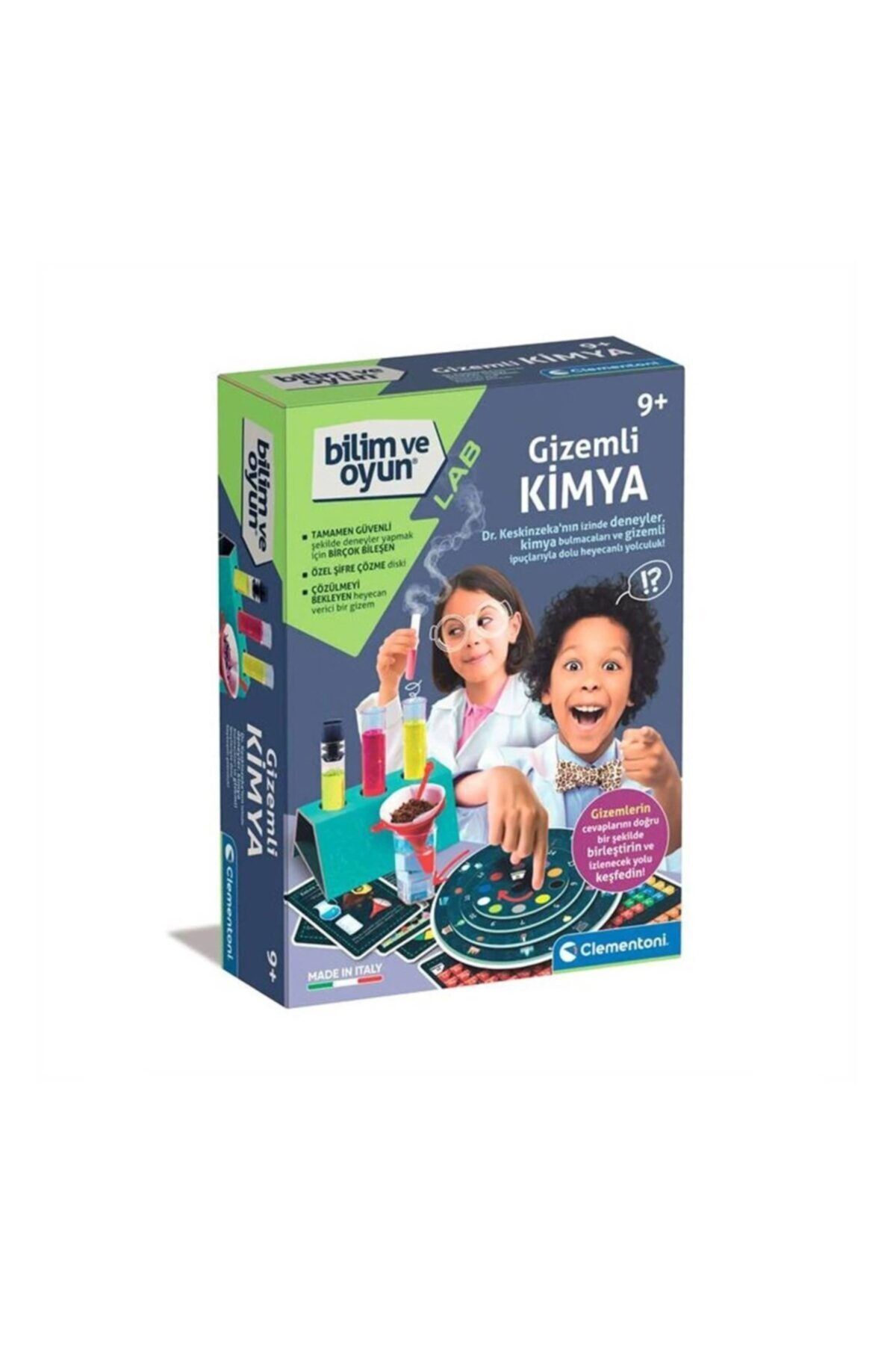 CLEMENTONI 64321 Bilim Ve Oyun - Gizemli Kimya +8 Yaş