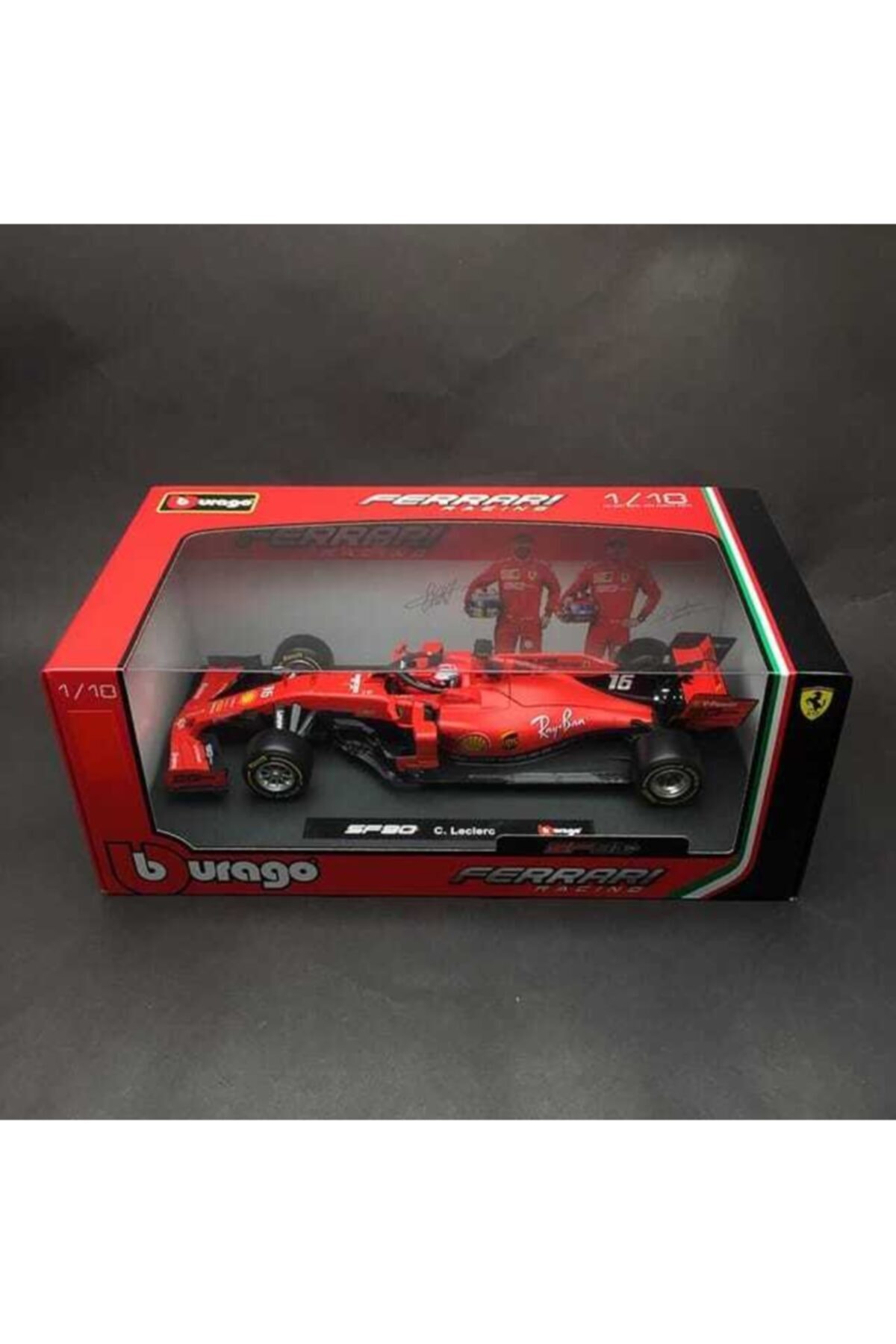 Burago Sınırlı Üretim Diacest Ferrari Sf90 1:18 C. Leclerc
