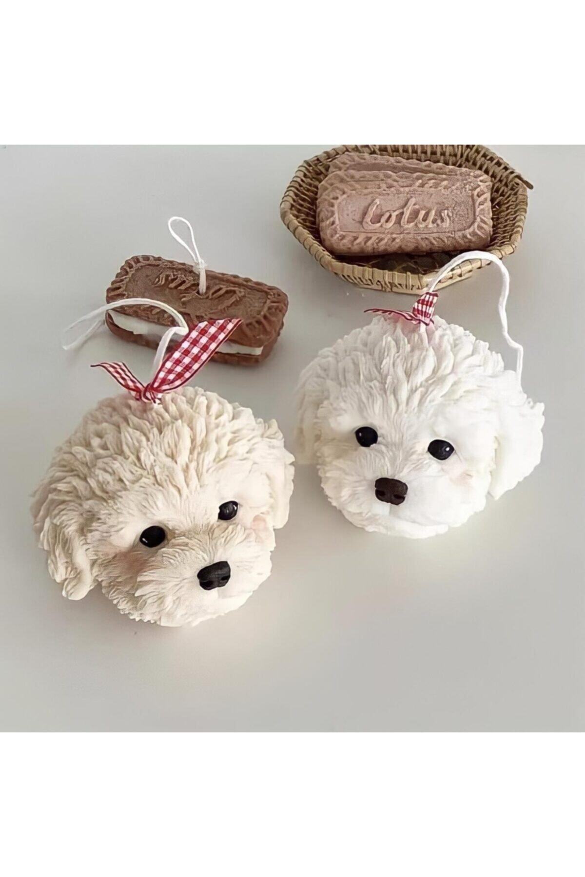 Duruhomedesign %100 Doğal Soya Wax Tekli Köpek Mum Kokulu
