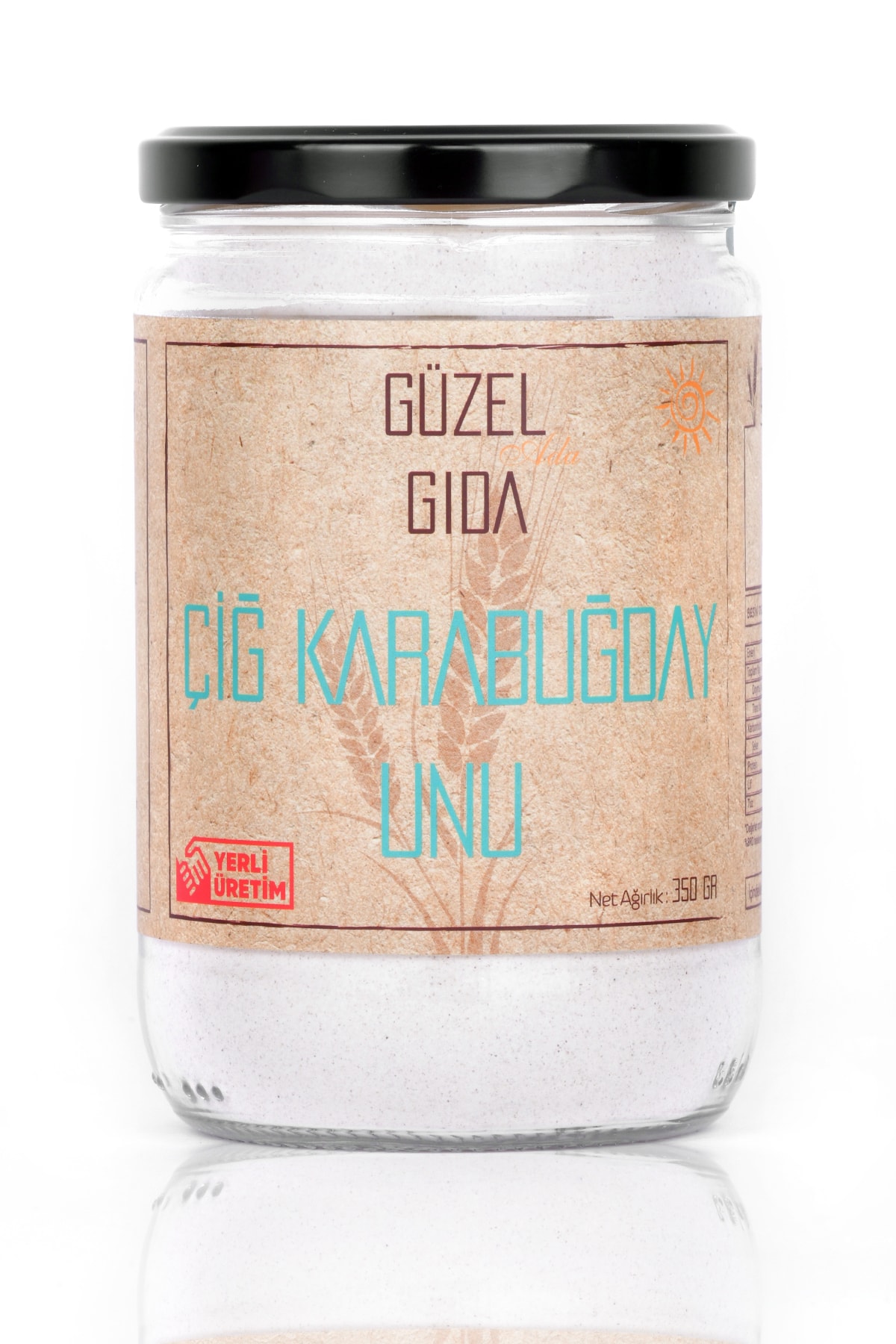 Güzel Ada Gıda Glutensiz Çiğ Karabuğday Unu 350 gr