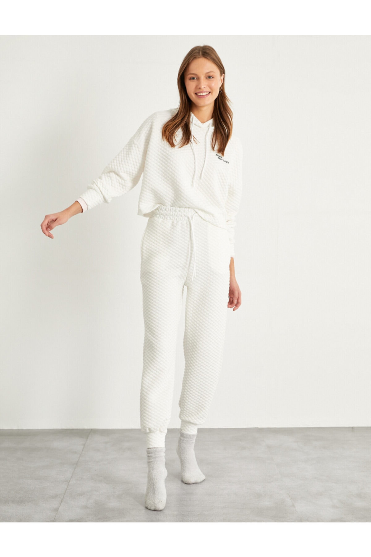 Koton Kapitone Jogger Pijama Altı