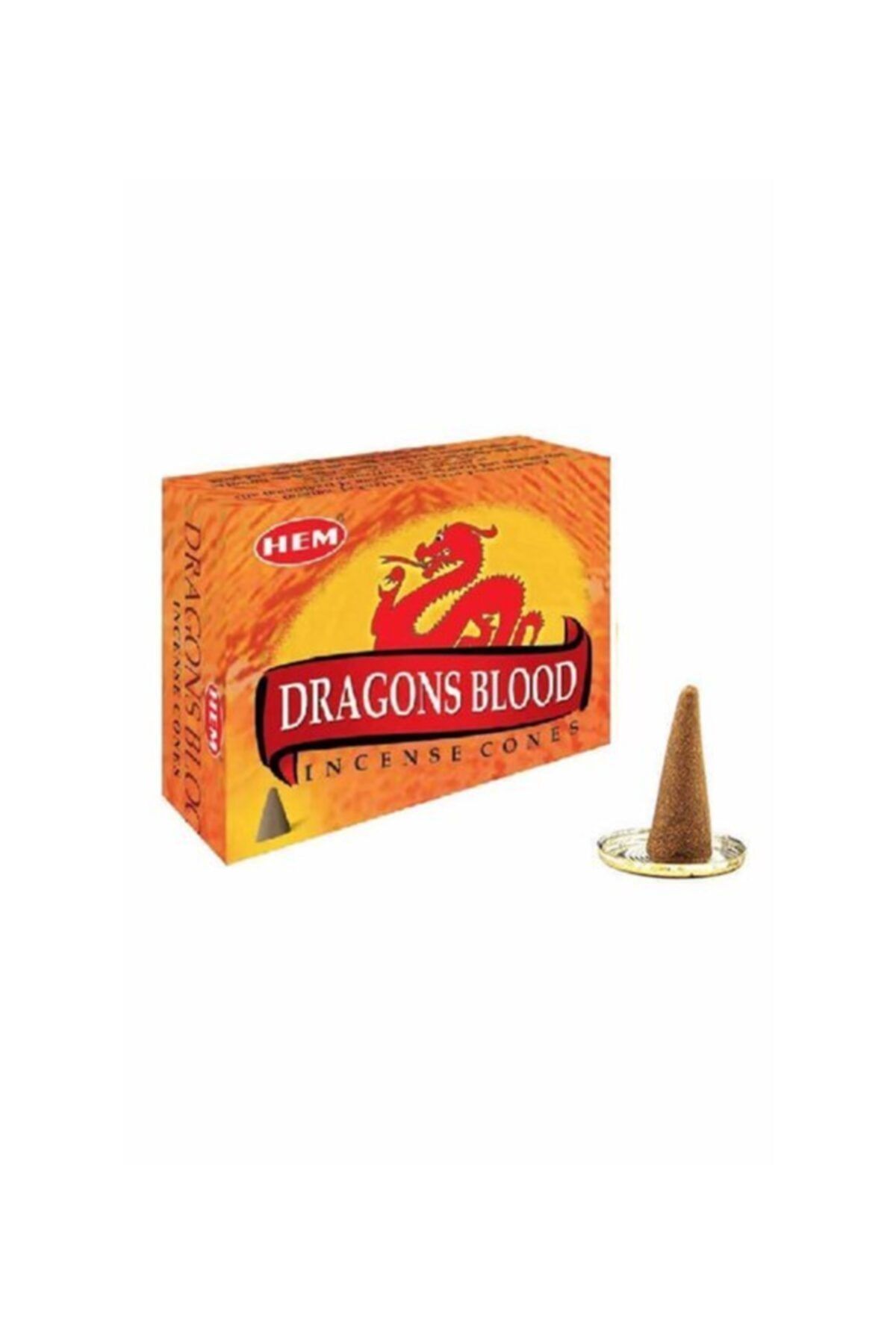 Hem Dragons Blood Aromalı Konik Tütsü Geri Akışlı Değildir