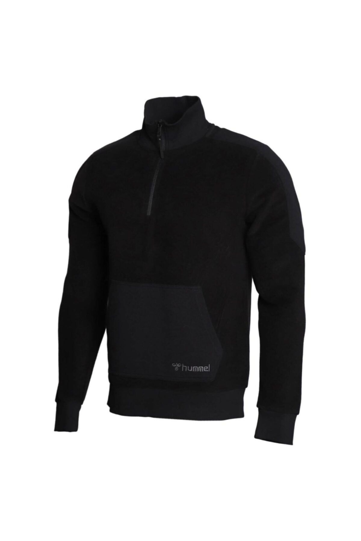 HUMMEL Kavin Fleece Zip Neck Erkek Sweatshirt