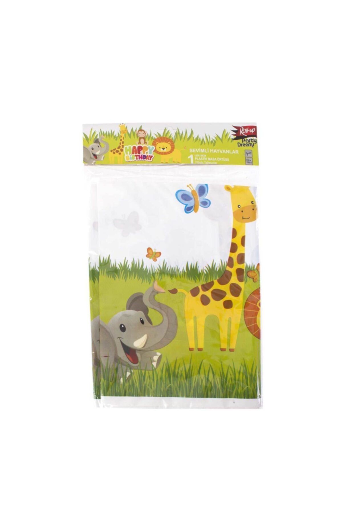elexx Parti Malzemeleri Safari Masa Örtüsü 120x180 Cm