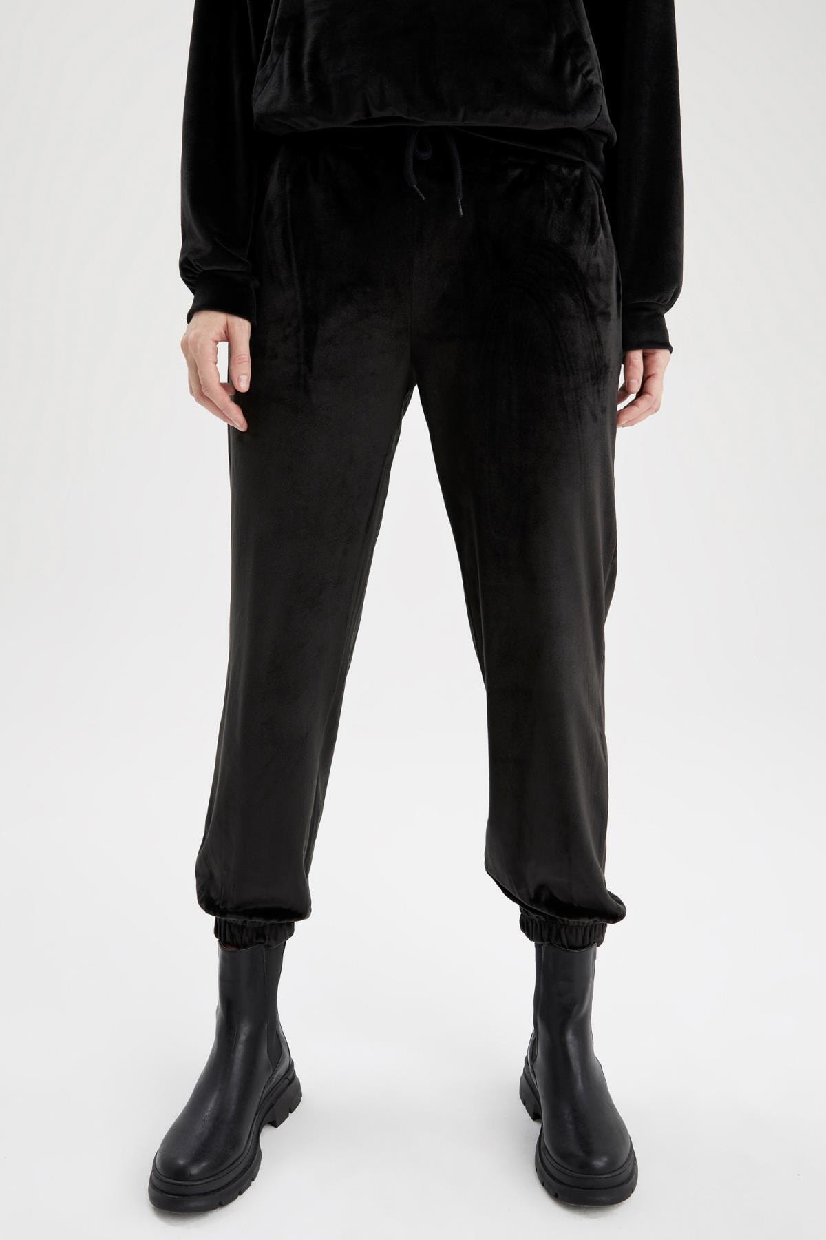 DeFacto Kadife Eşofman Altı