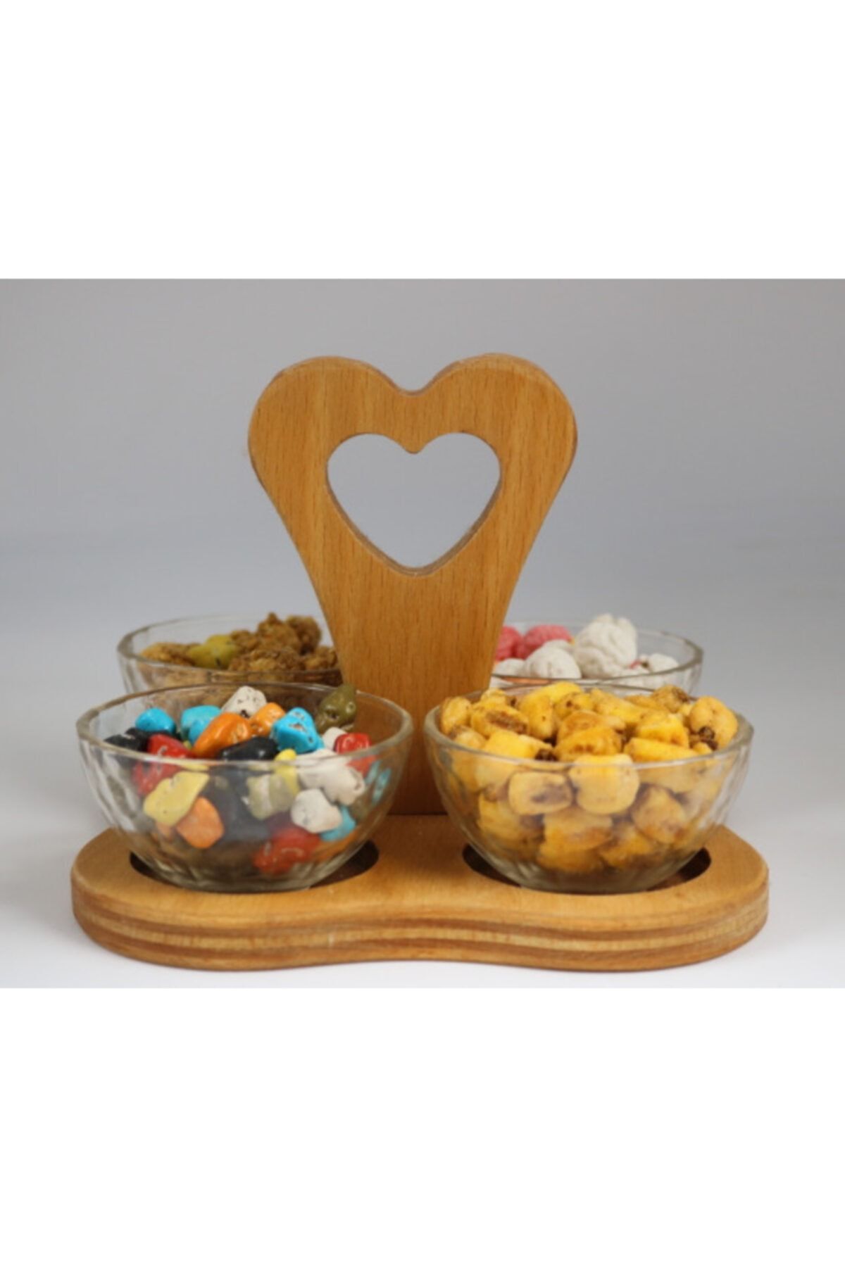 WOODBOR Lovely 4'lü Reçellik Ve Sosluk