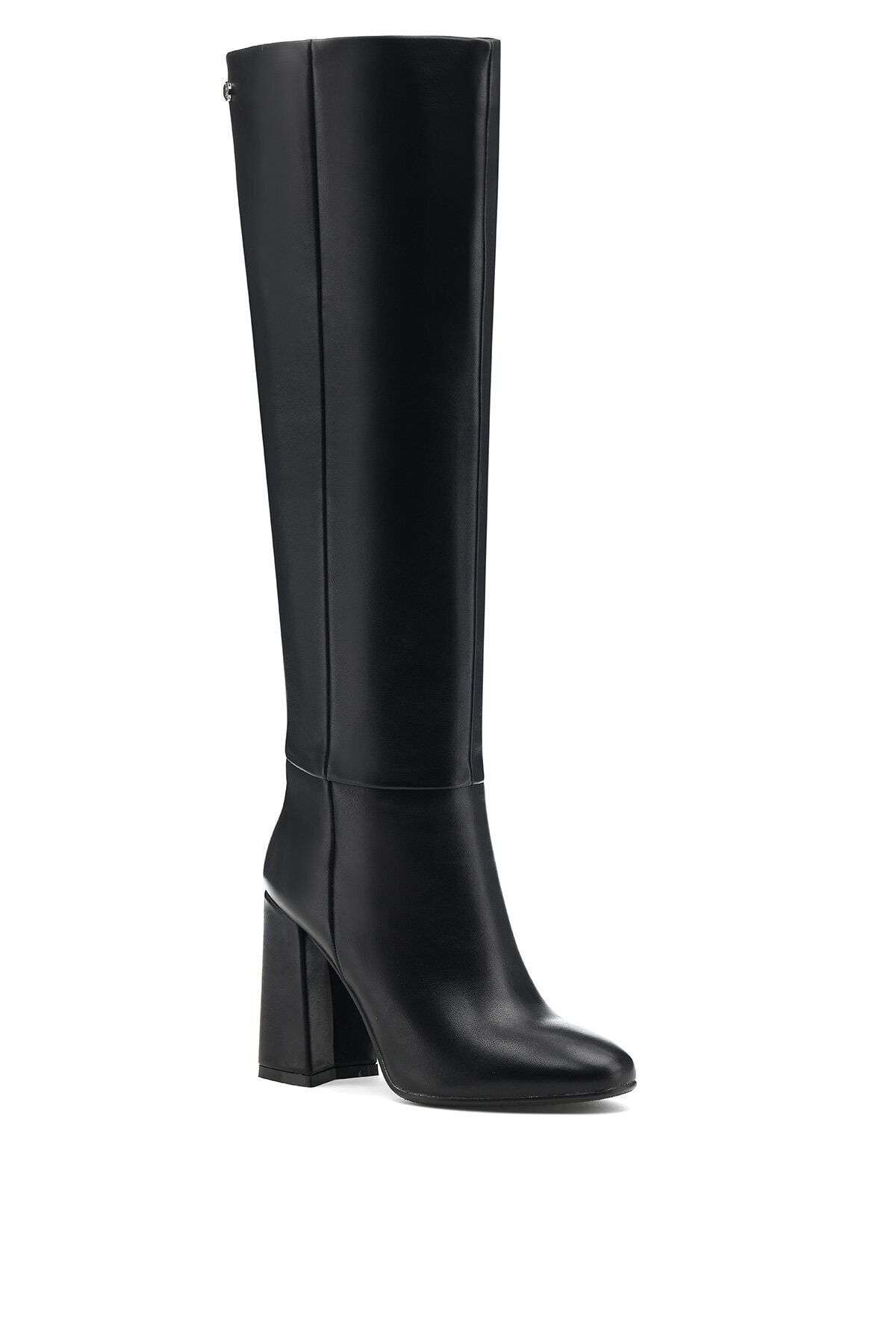 Nine West Yevely 1pr Siyah Kadın Topuklu Çizme