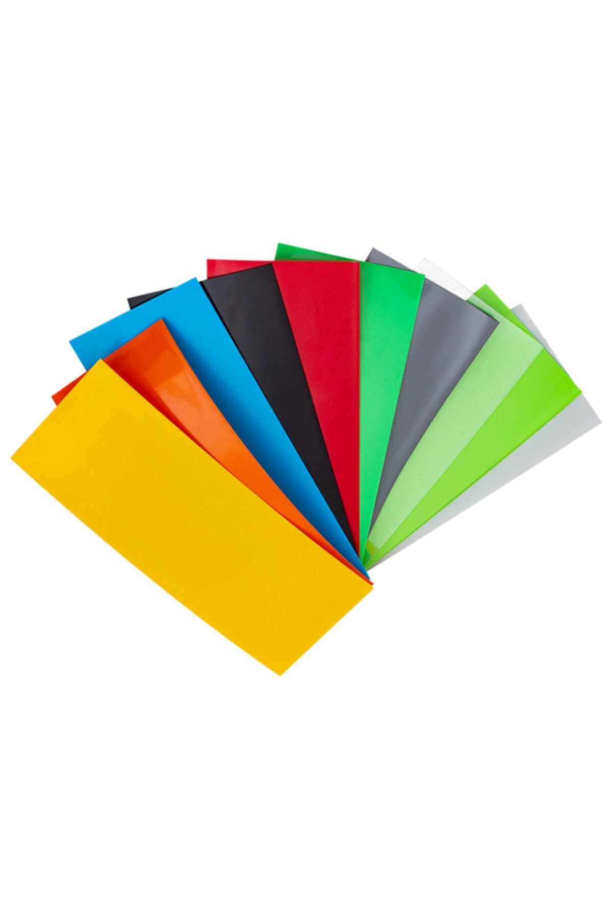 OEM Shırınk Pil Kaplama 29.5mm - 72mm Karışık Renk 10lu Set