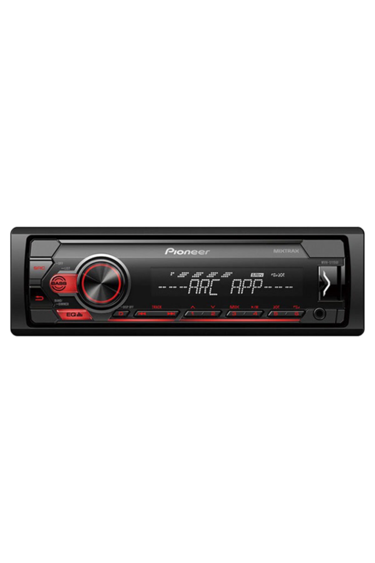 Pioneer Pıoneer Mvh-s115uı Usb/fm//aux Mekaniksiz Oto Teyp 4 X 50 Watt