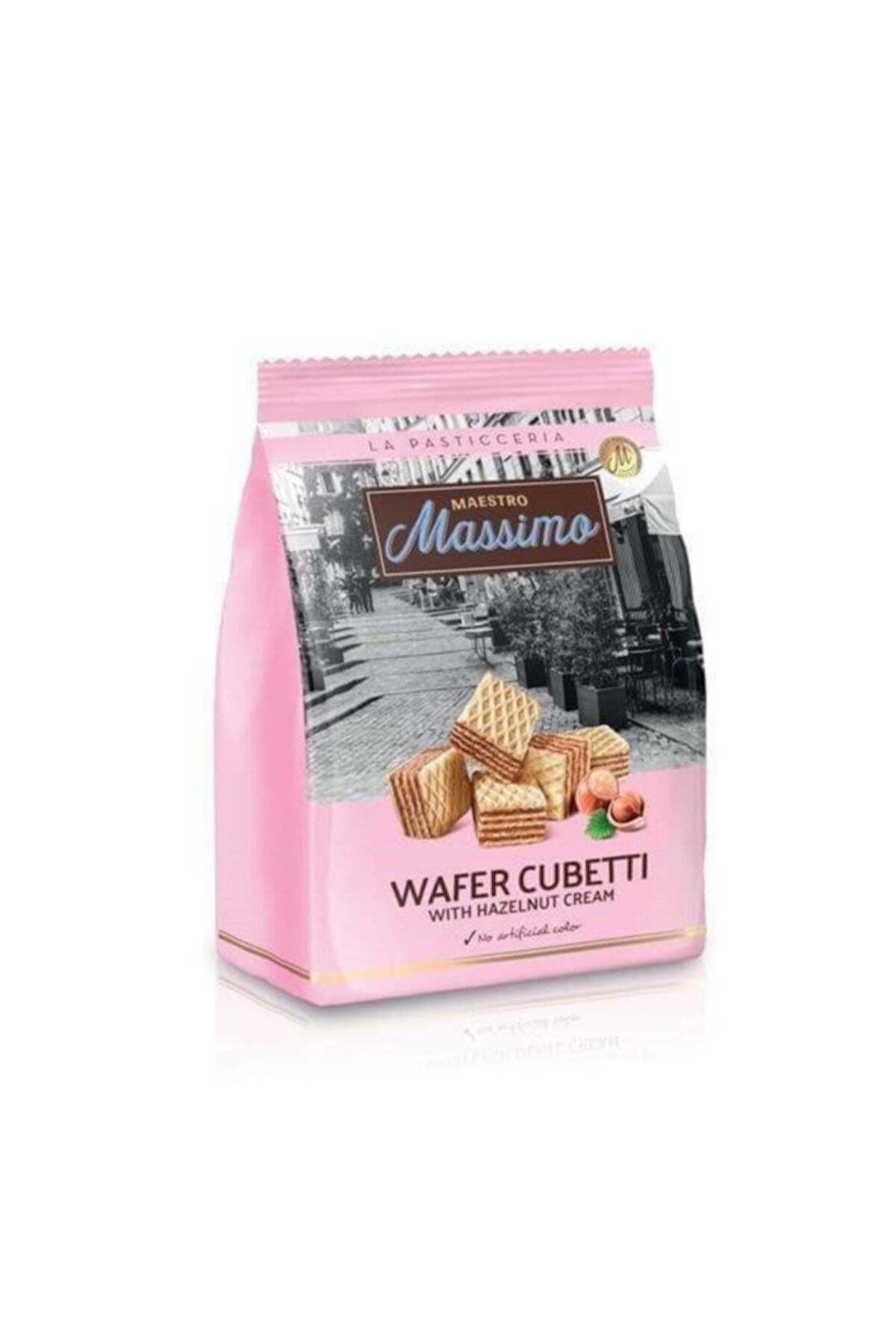 Massimo Wwafer Cubeti Hazelnut 250 g