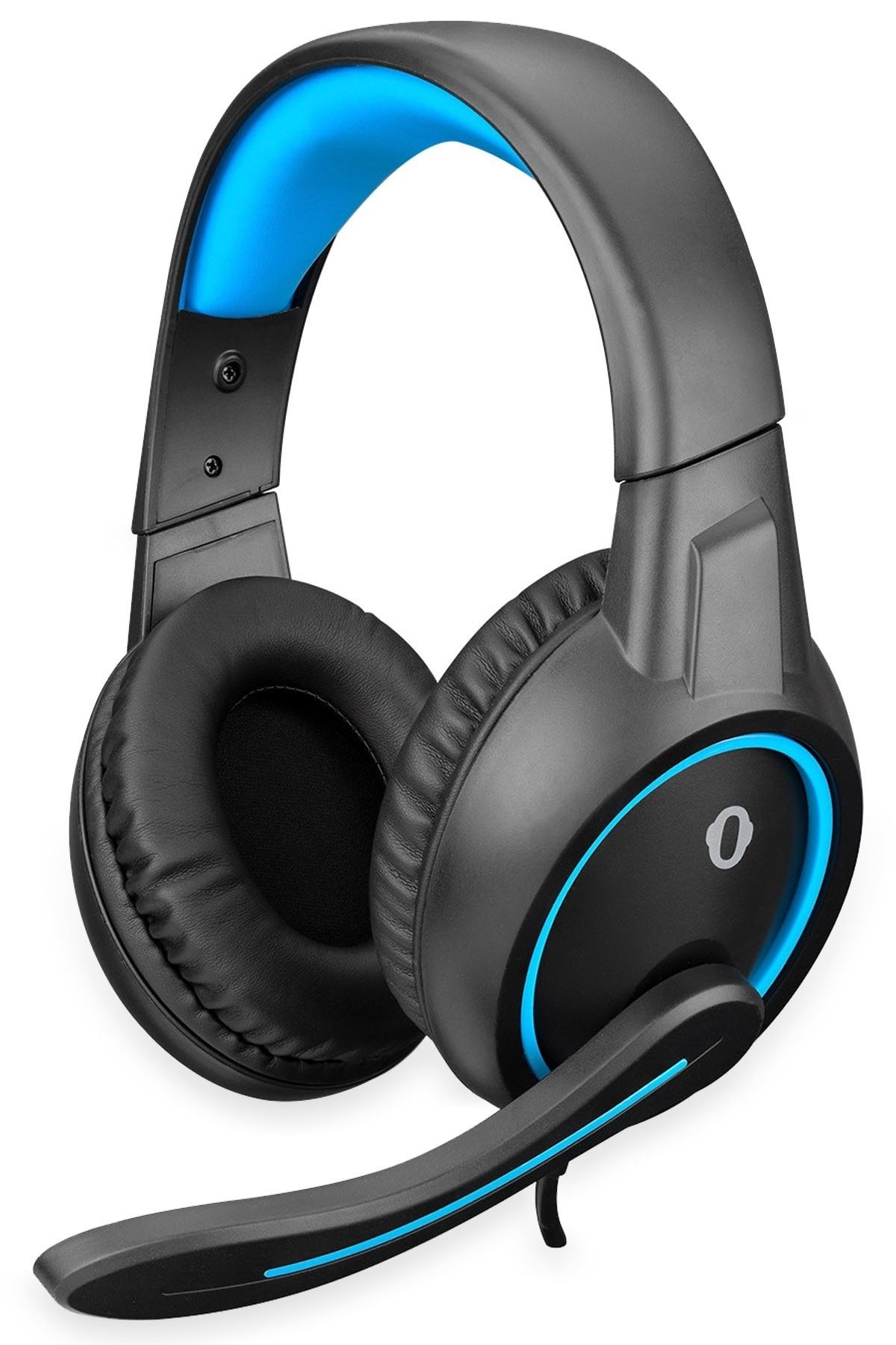 Snopy Rampage Sn-gx1 Ergo Siyah/mavi 3,5mm Gaming Oyuncu Mikrofonlu Kulaklık