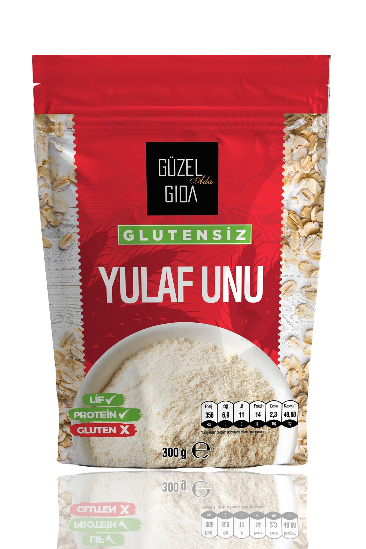 Güzel Ada Gıda Glutensiz Yulaf Unu