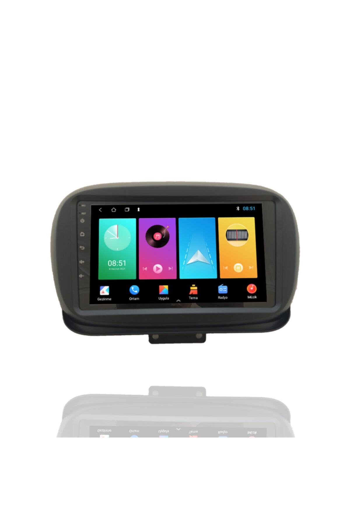 MYNAVİN Fiat 500x Carplay - Uyumlu Android Auto Multimedya (4-64)