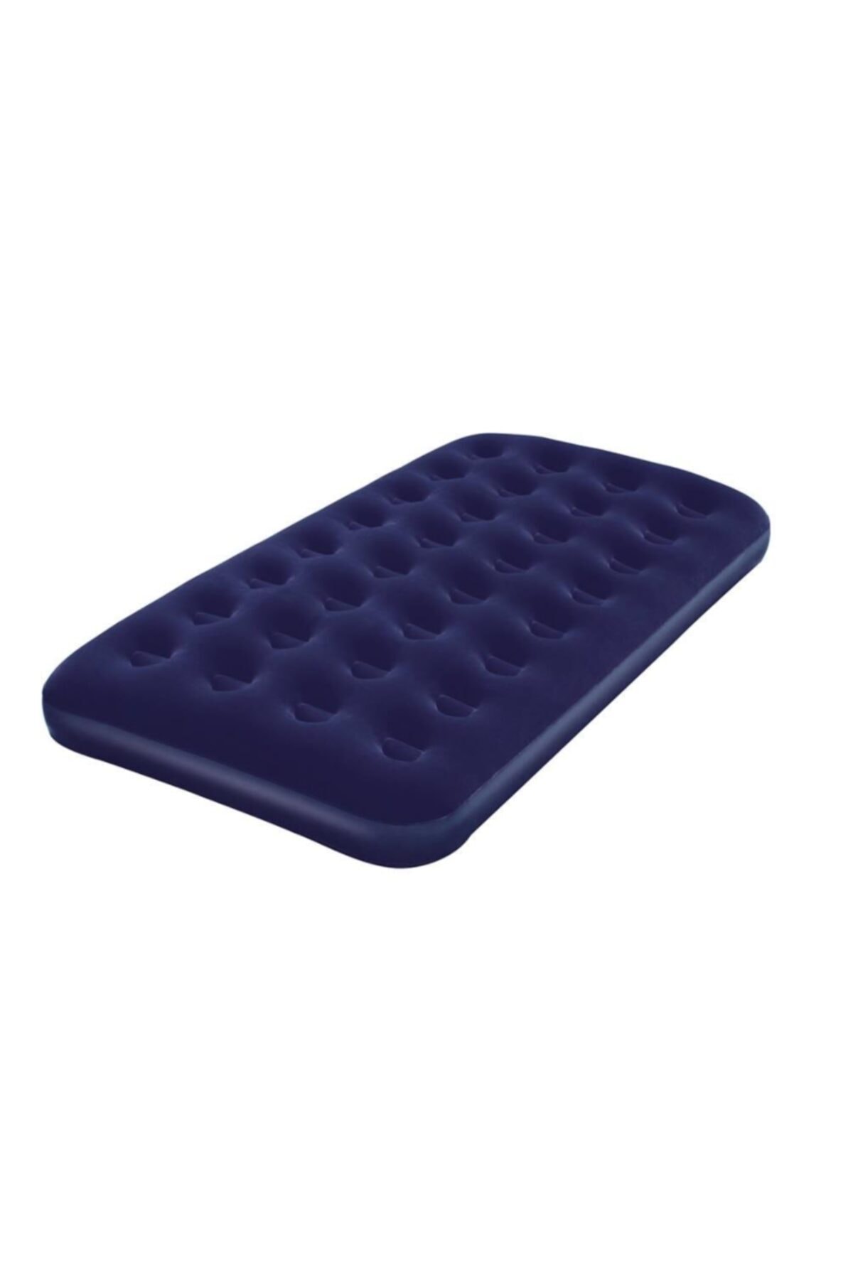 PAVILLO 67001 Flocked Twin Tek Kişilik Mavi Şişme Yatak