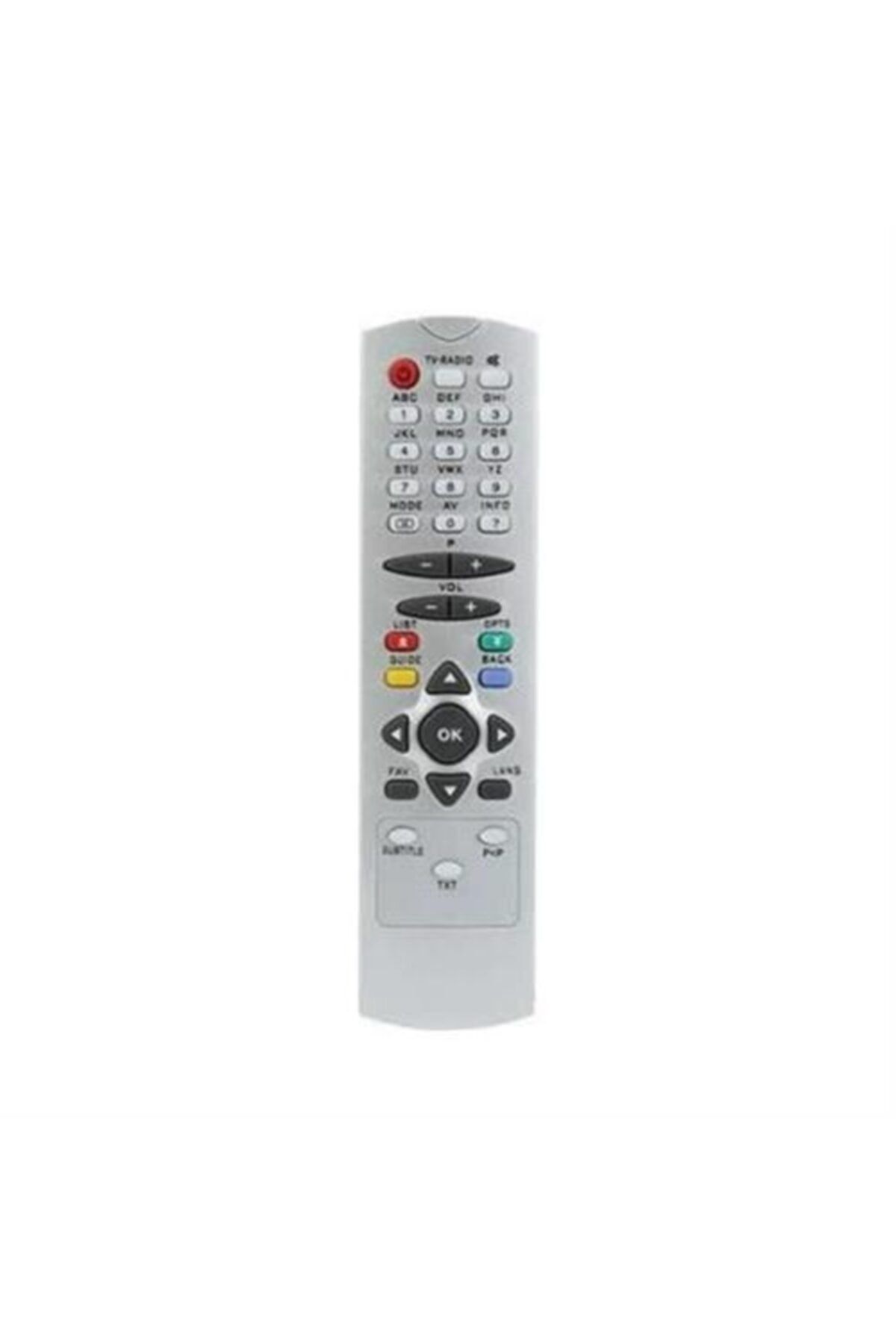 Transformacion Digitürk Dcr Rc 2540 Uyumlu Beyaz Uydu Alıcı Kumandası 121297 6 lı  Paket