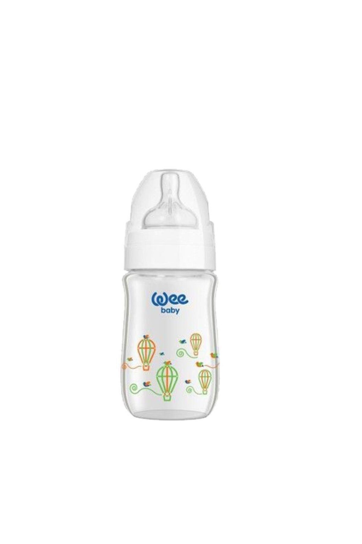 Wee Baby Prime Wee Baby Klasik Plus Geniş Ağızlı Isıya Dayanıklı Cam Biberon 180 Ml 140