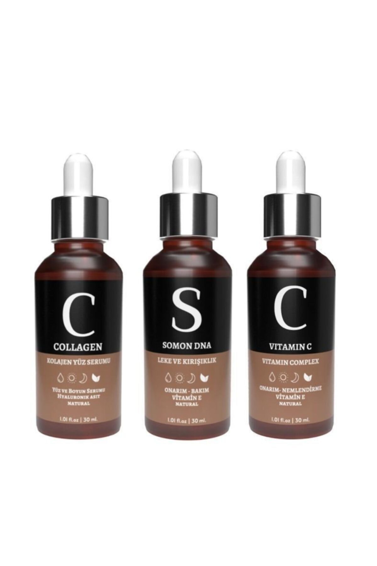 For You Gold Collegen & Somon Dna & Vitamin C Serum Seti