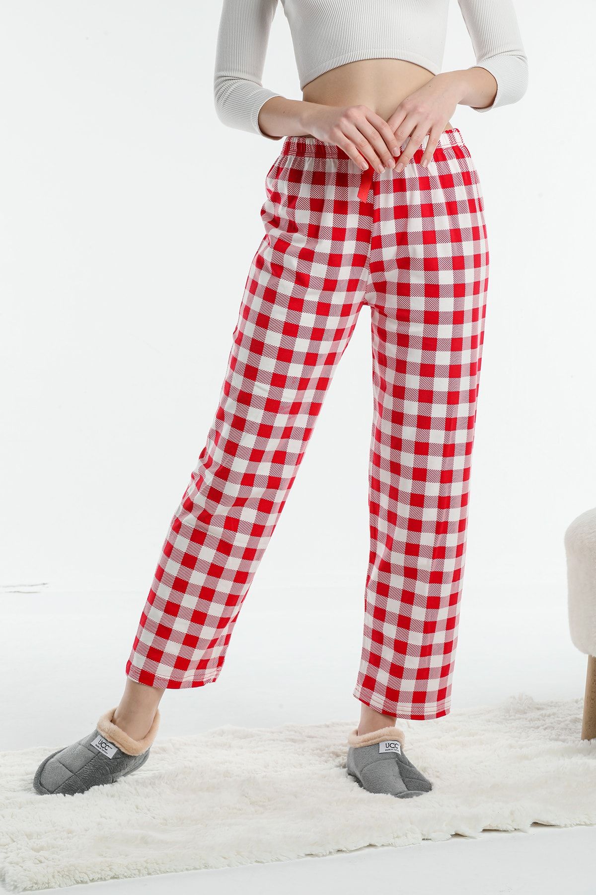Moda Clubu Ekose Pijama Altı