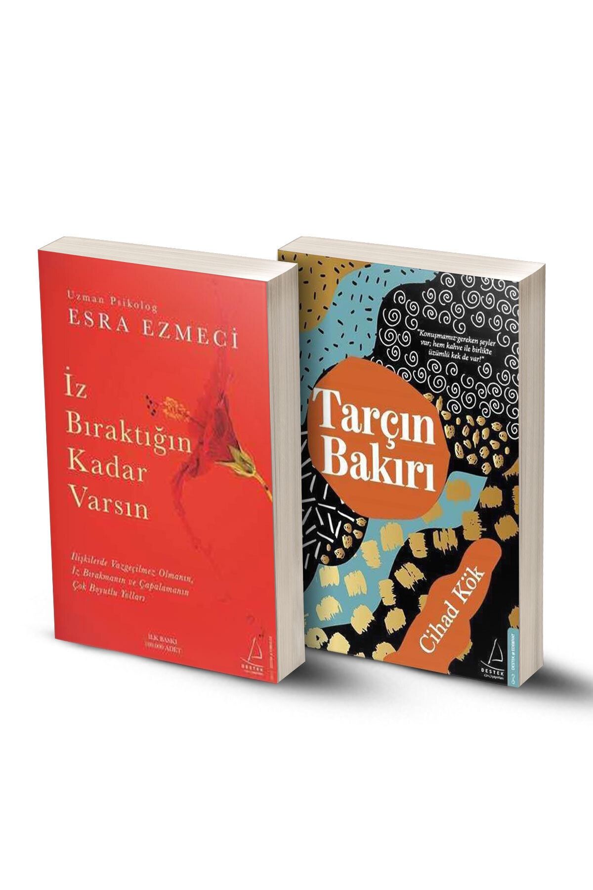 Destek Yayınları 2 Kitap / Iz Bıraktığın Kadar Varsın - Tarçın Bakırı