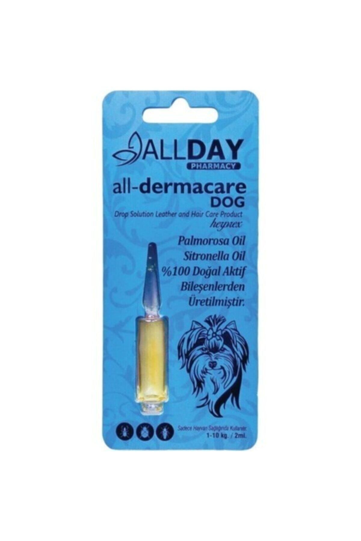 ALLDAY PHARMACY Allday All-dermacare Köpek Dış Parazit Koruyucu 1-10 Kg 2 ml