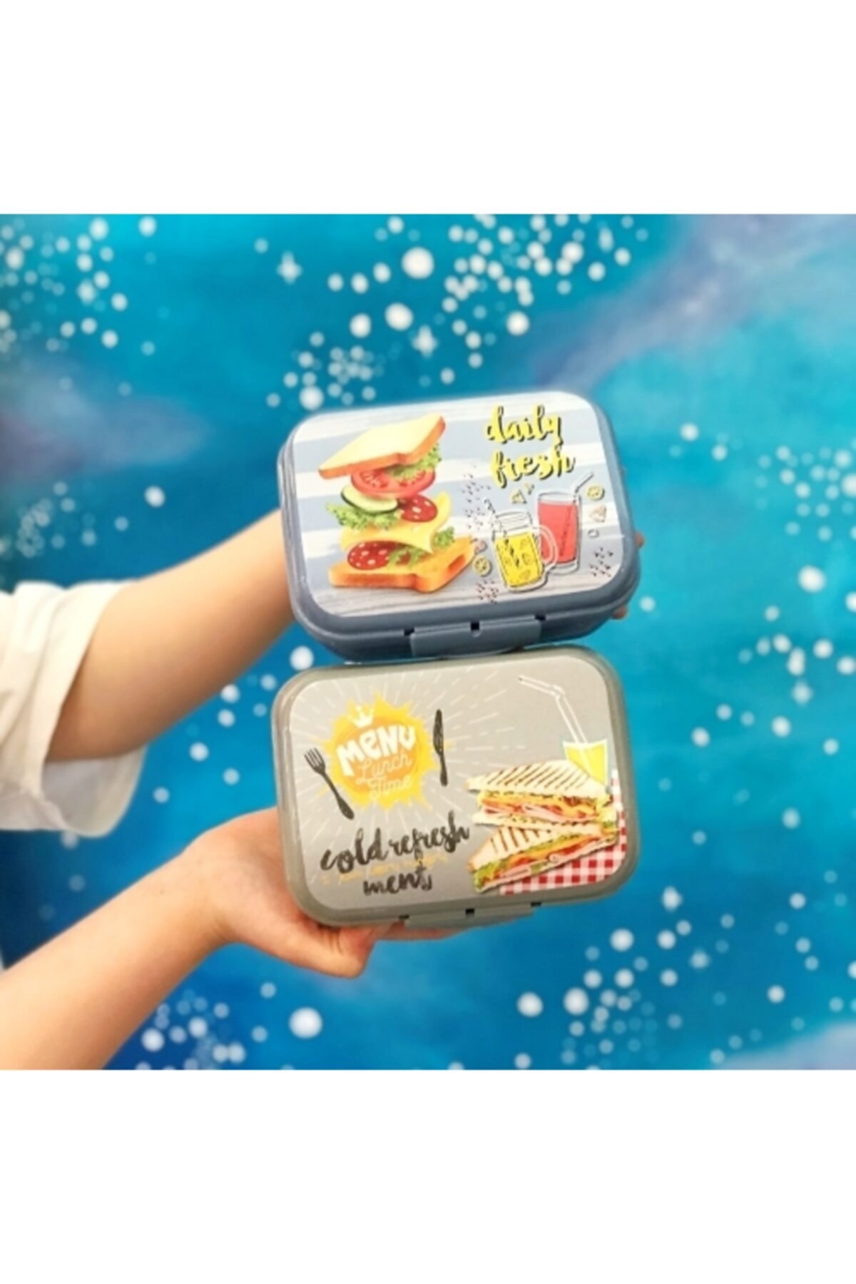 Minnoş Dükkan Yummy Lunch Box Beslenme Kutusu 1000 Ml