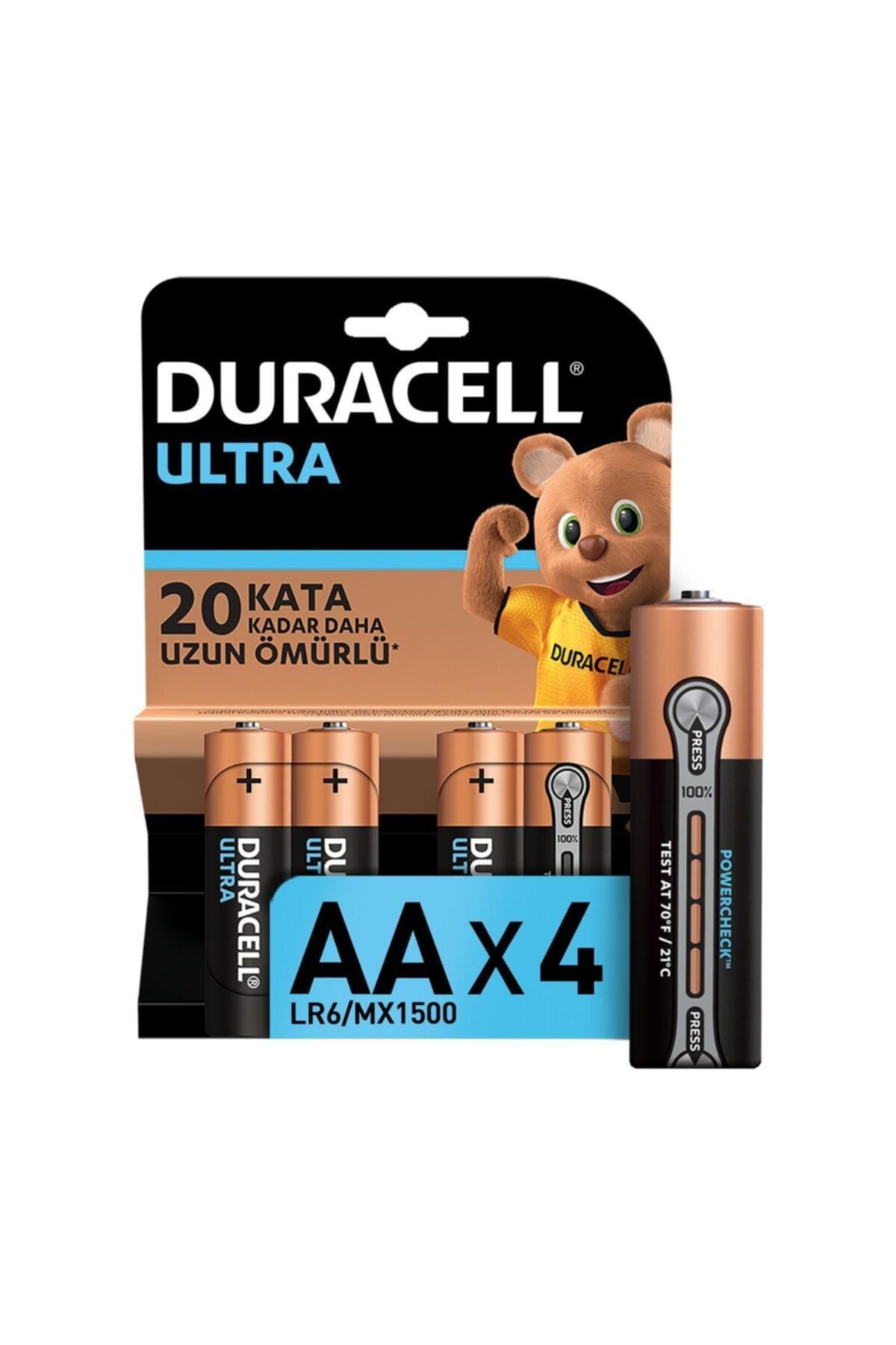 Duracell Ultra Kalem Pil 4lü Aa