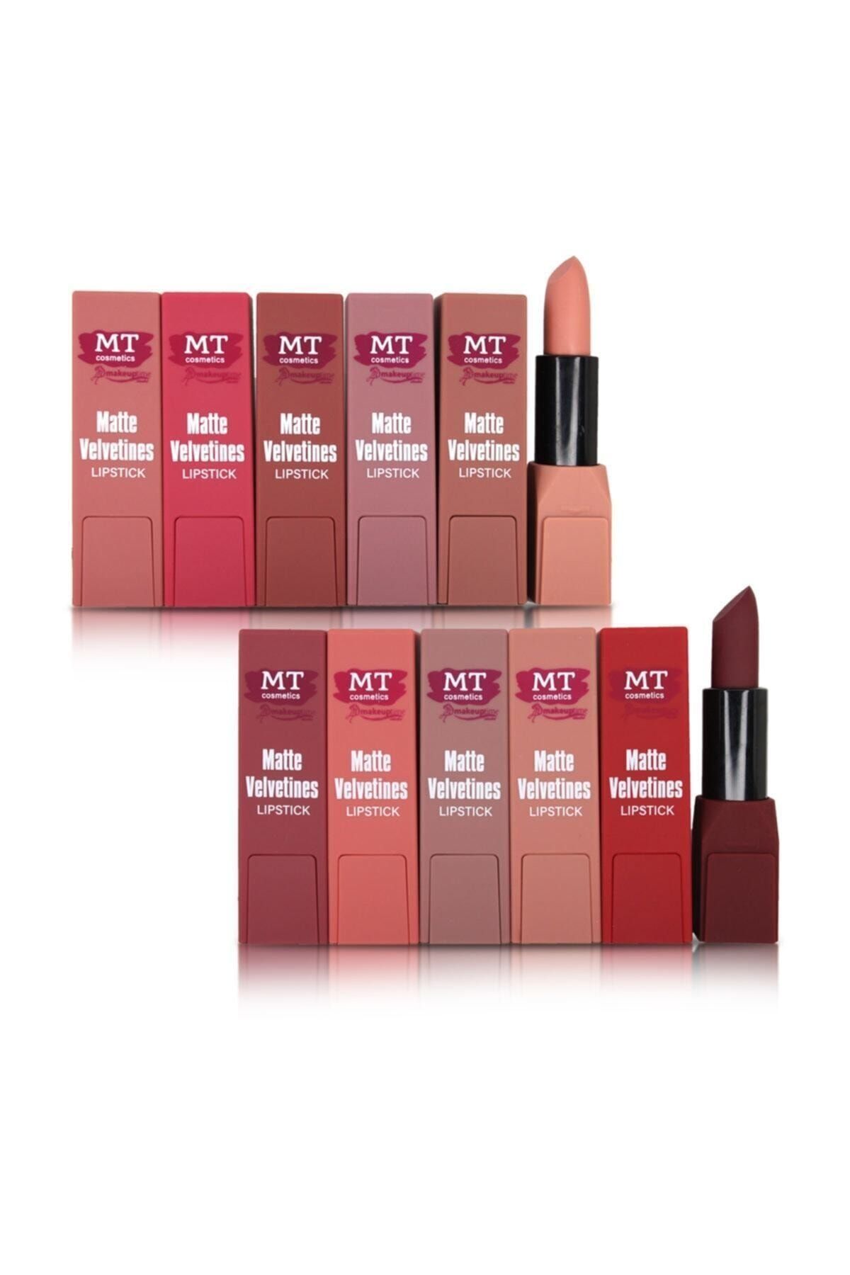 Makeuptime Mt 12'li Matte Velvetines Ruj Seti
