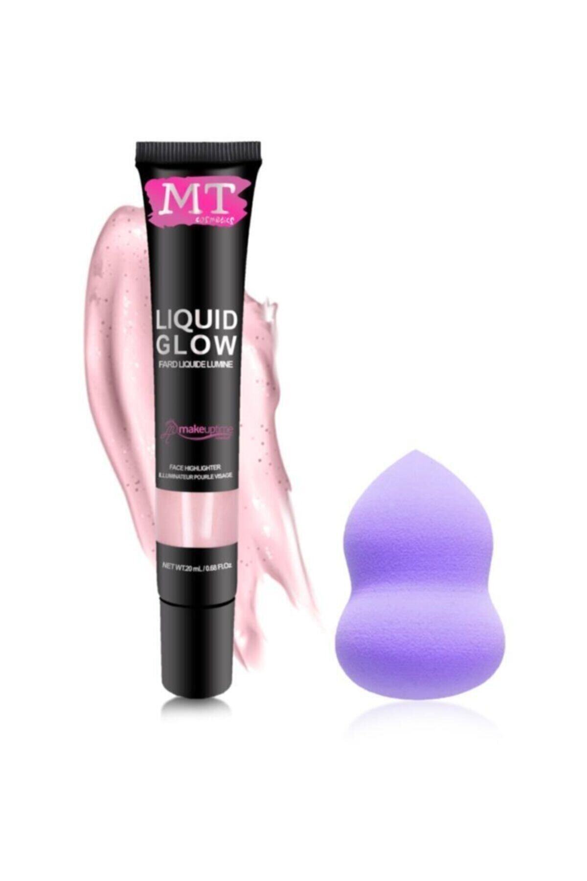 Makeuptime Sıvı Aydınlatıcı Peach Fizz+armut Sünger