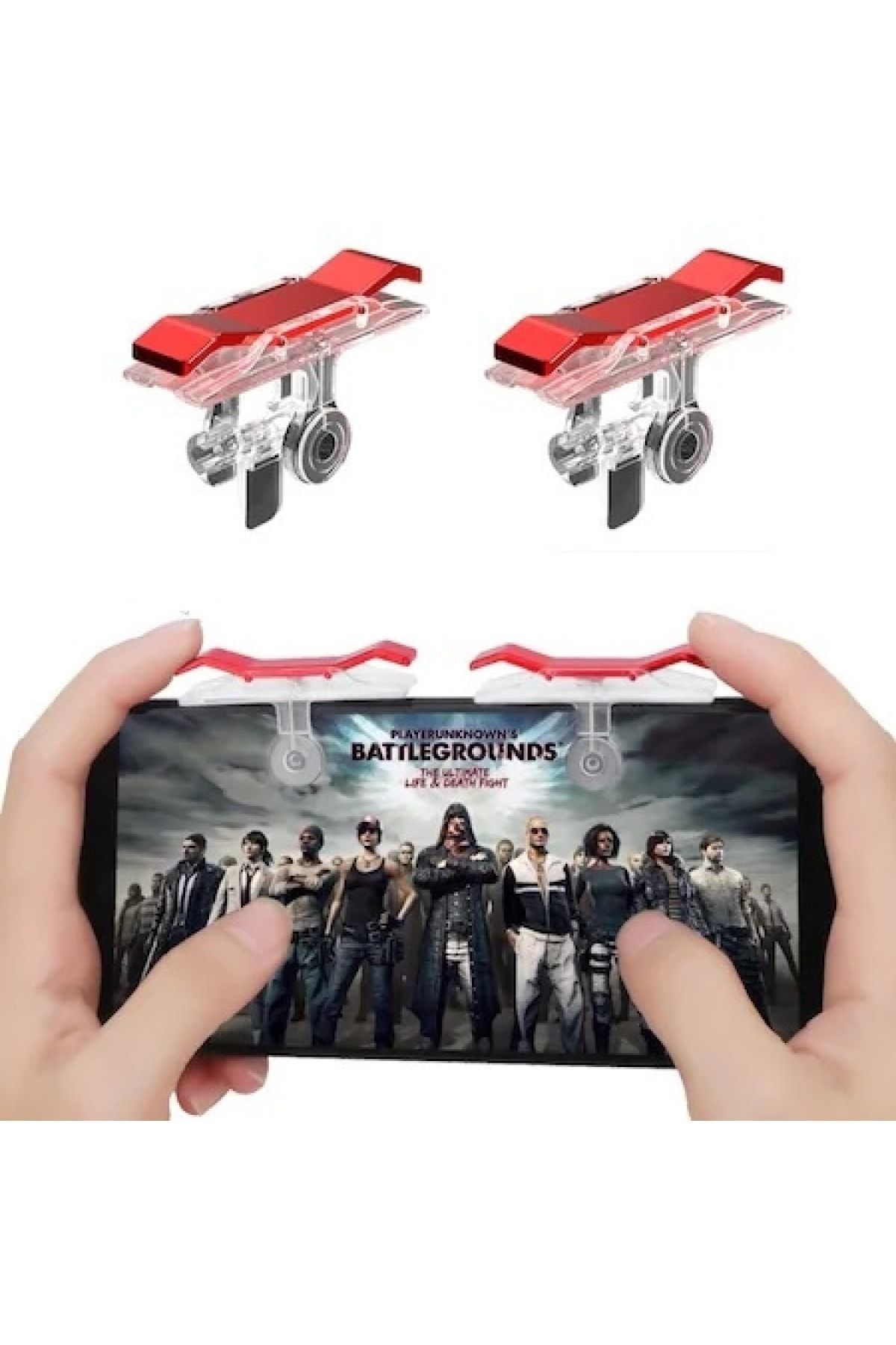 checkmate Pubg Ateş Tetik Düğmesi Fortnite Için Oyun Konsol Gamepad 2 Adet