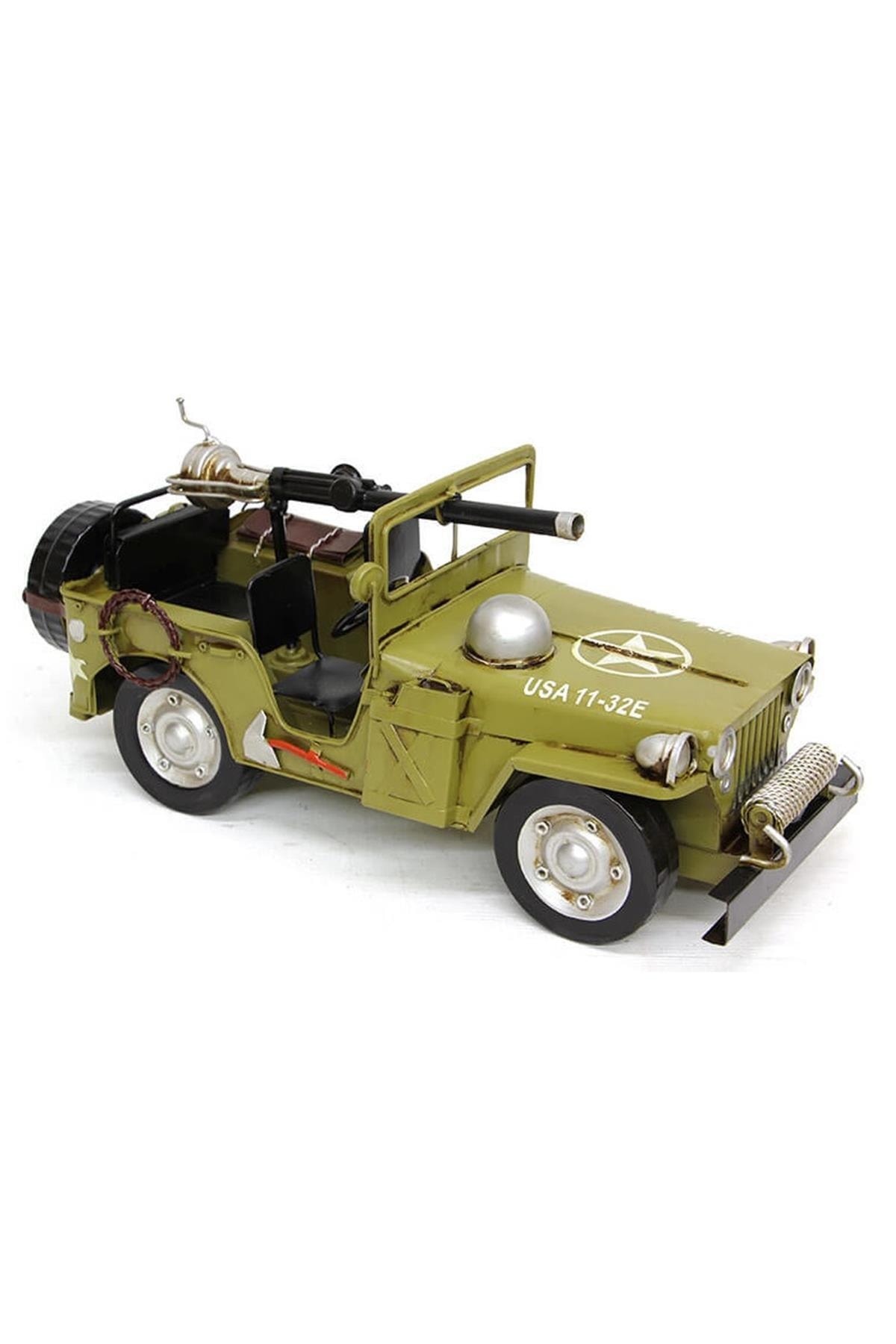 T.Concept Dekoratif Vintage Metal Jeep