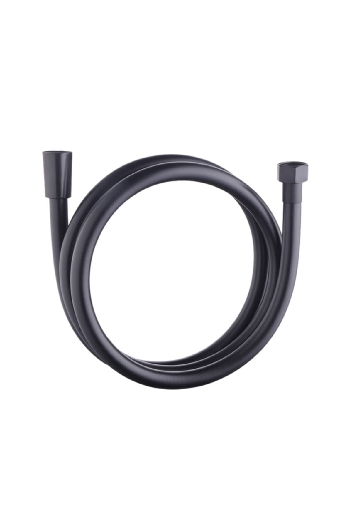 Brkyapı Pvc Banyo Duş Hortumu Spirali Mat Siyah