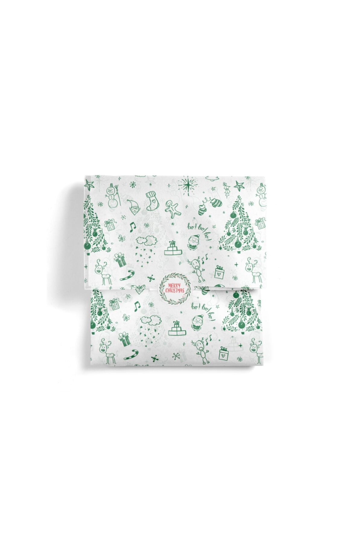yamata kağıt Yılbaşı Temalı Pelur Kağıt 100 Adet (35x50)cm 30 Gr Hediye Paketlemelik ,yeni Yıl Chrıstmas