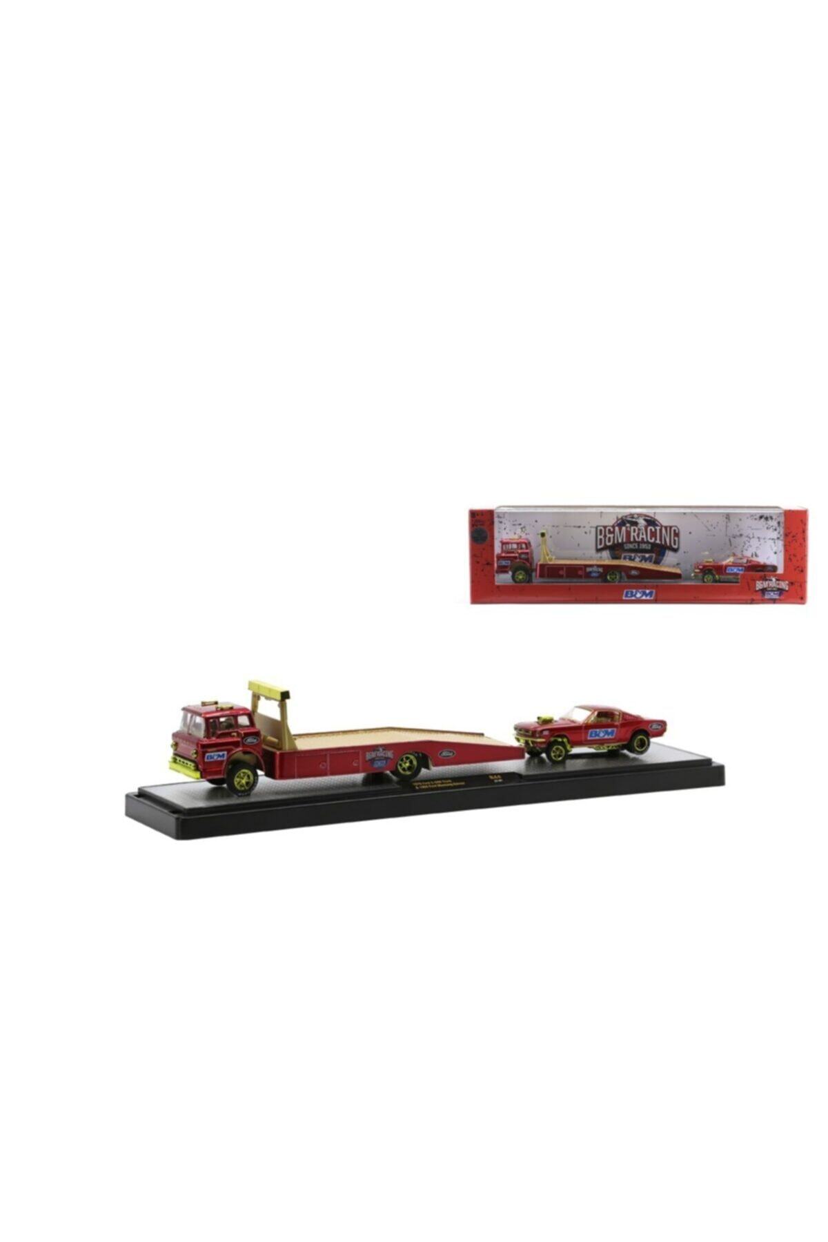 M2 Machines 1966 Mustang Gasser B&m Racing+taşıyıcı Chase