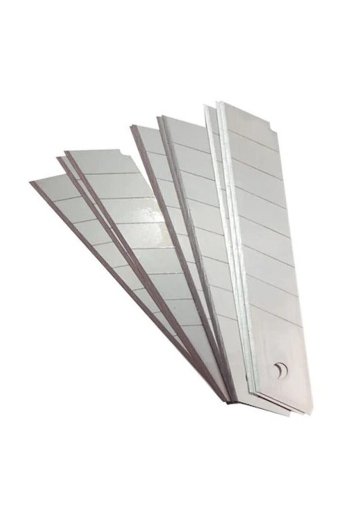 ELKA 100 Adet Maket Bıçağı Falçata Yedek Ucu 0,5x18 Mm